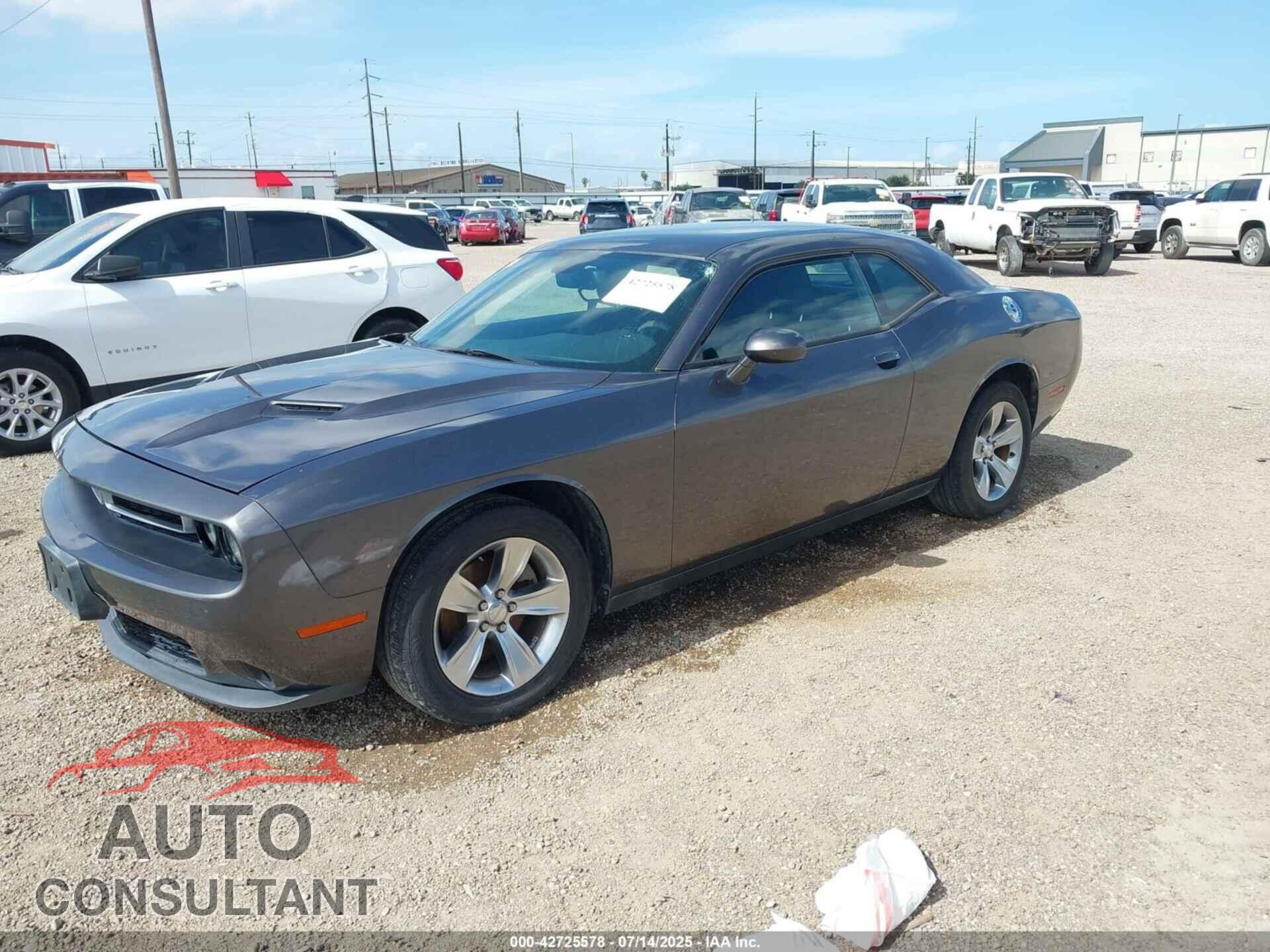 DODGE CHALLENGER 2015 - 2C3CDZAGXFH782429