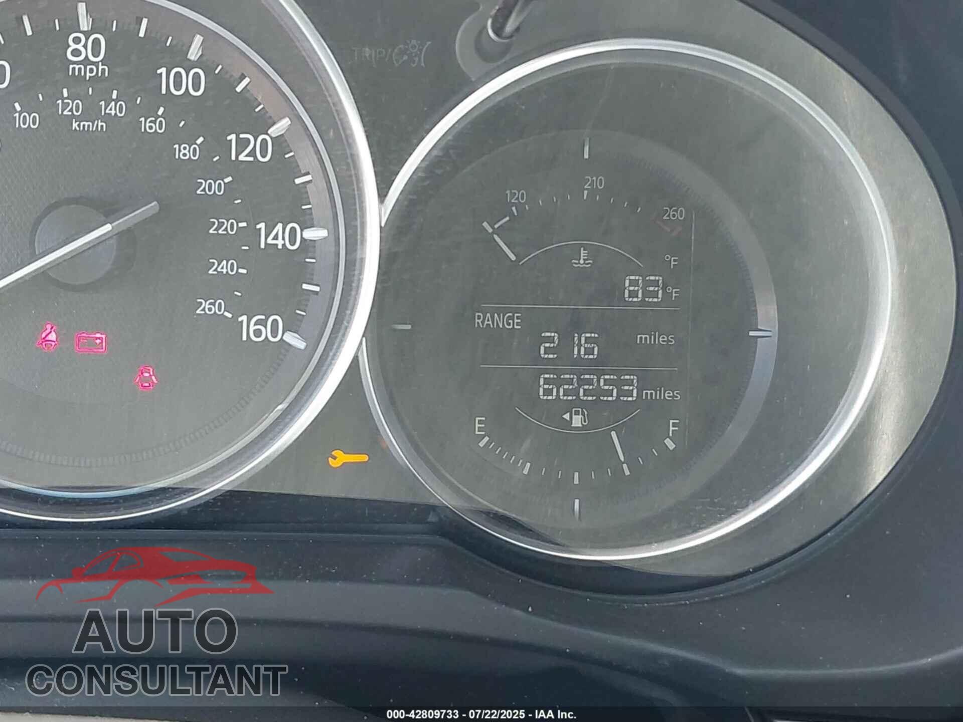 MAZDA CX-5 2017 - JM3KFACL3H0215877