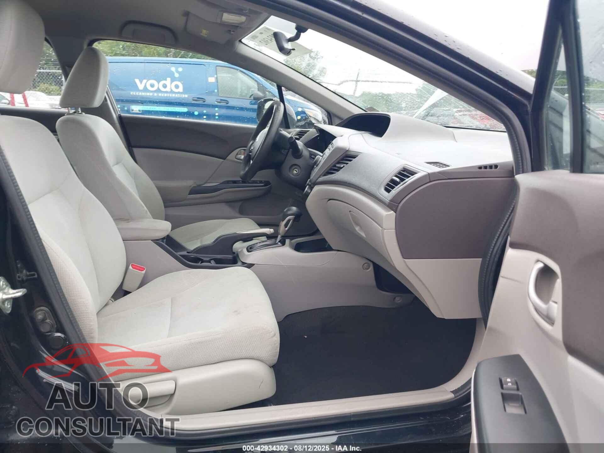 HONDA CIVIC 2012 - 19XFB2F52CE391456