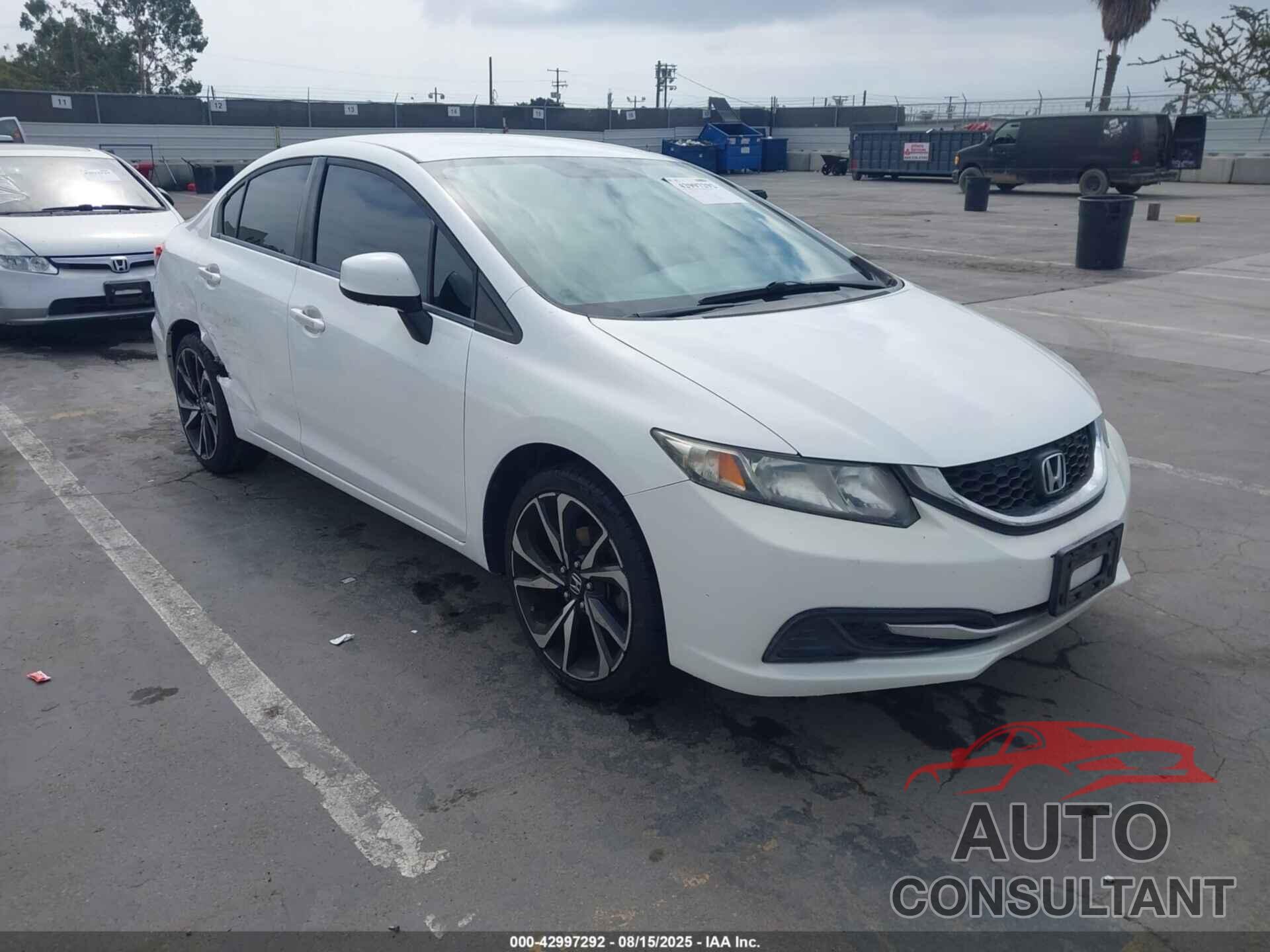 HONDA CIVIC 2013 - 19XFB2F54DE251765
