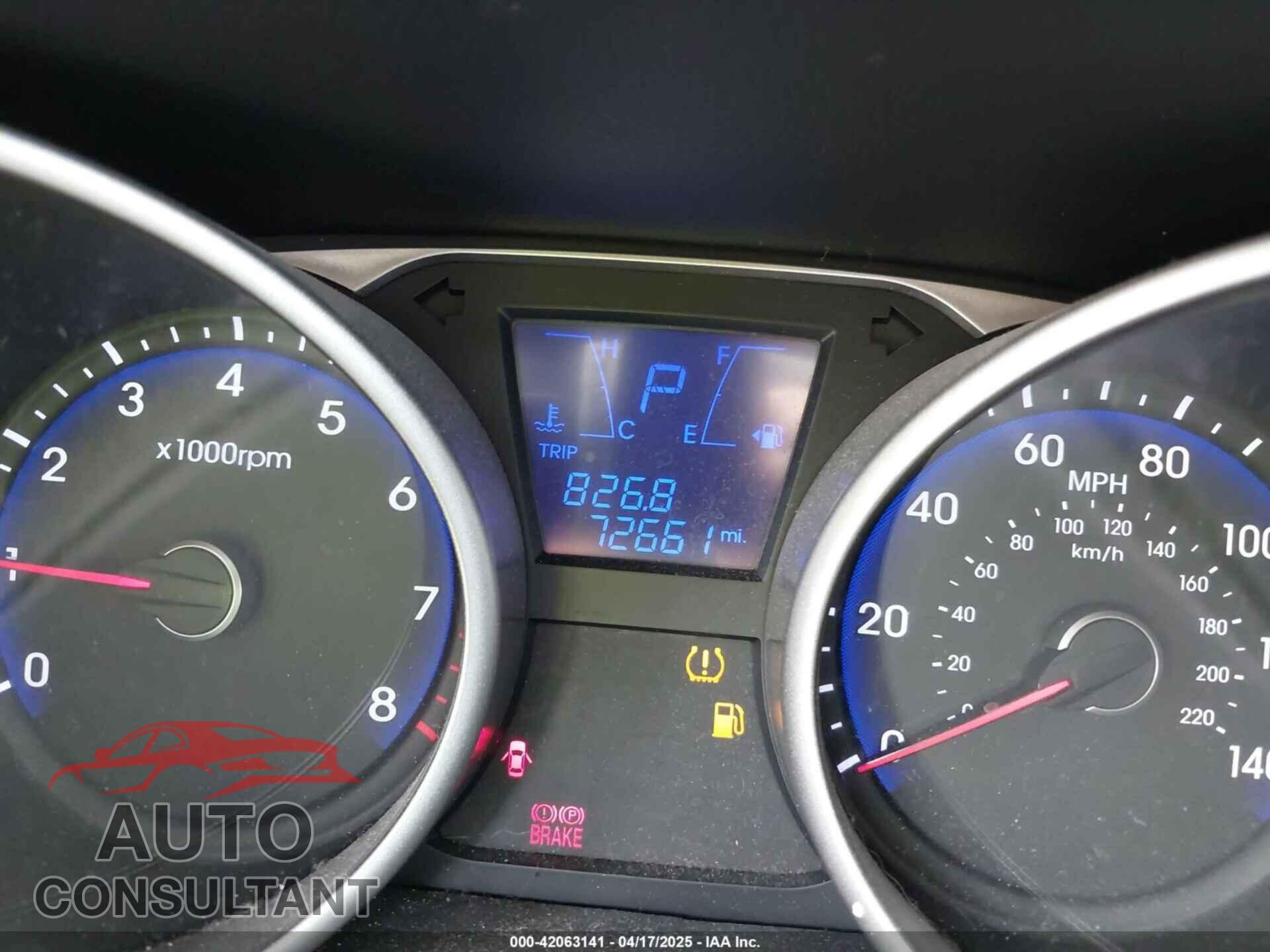 HYUNDAI TUCSON 2013 - KM8JU3AC8DU754941