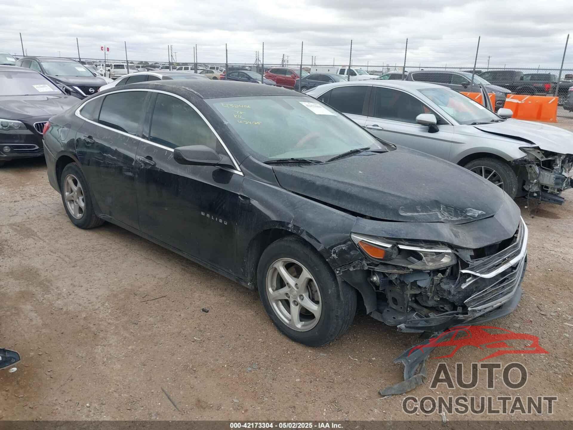 CHEVROLET MALIBU 2017 - 1G1ZB5ST2HF131485