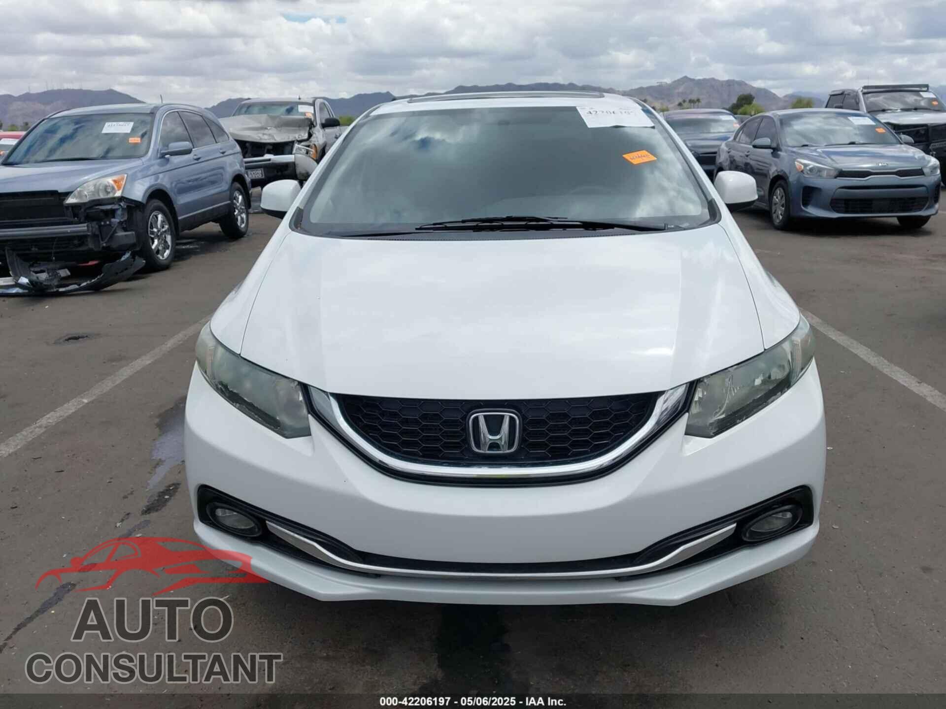 HONDA CIVIC 2013 - 19XFB2F96DE210623