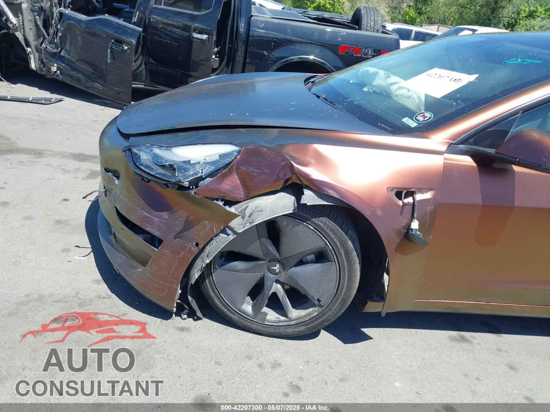 TESLA MODEL 3 2018 - 5YJ3E1EB5JF112603