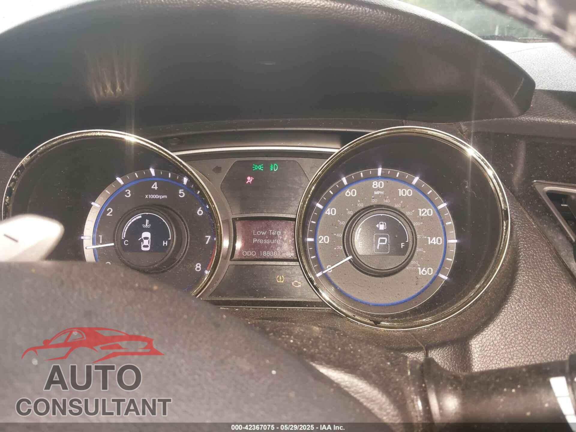 HYUNDAI SONATA 2013 - 5NPEC4AB7DH623371