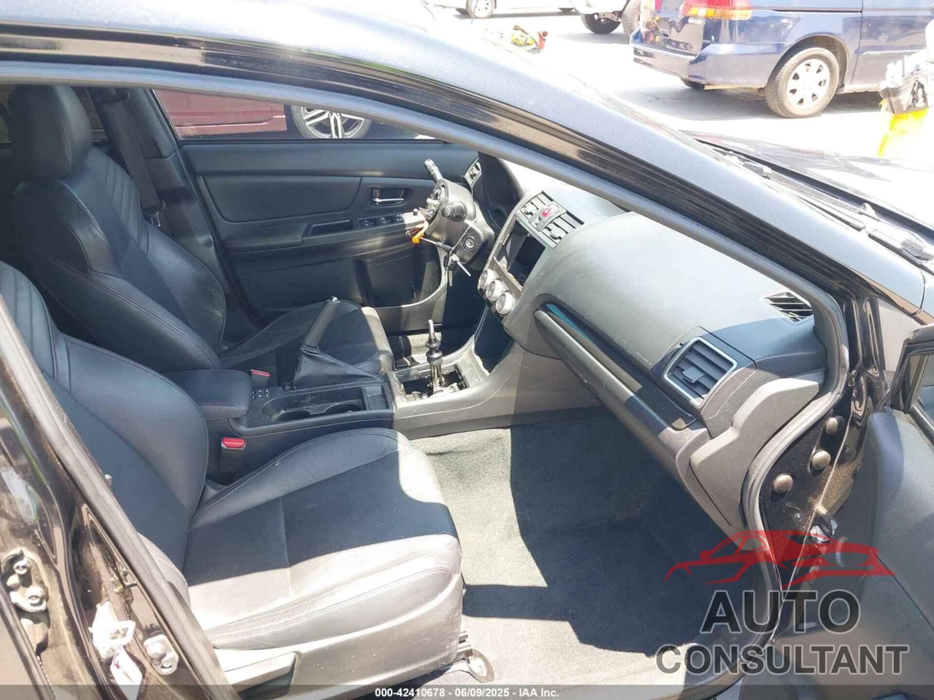 SUBARU WRX 2015 - JF1VA1G60F9803890