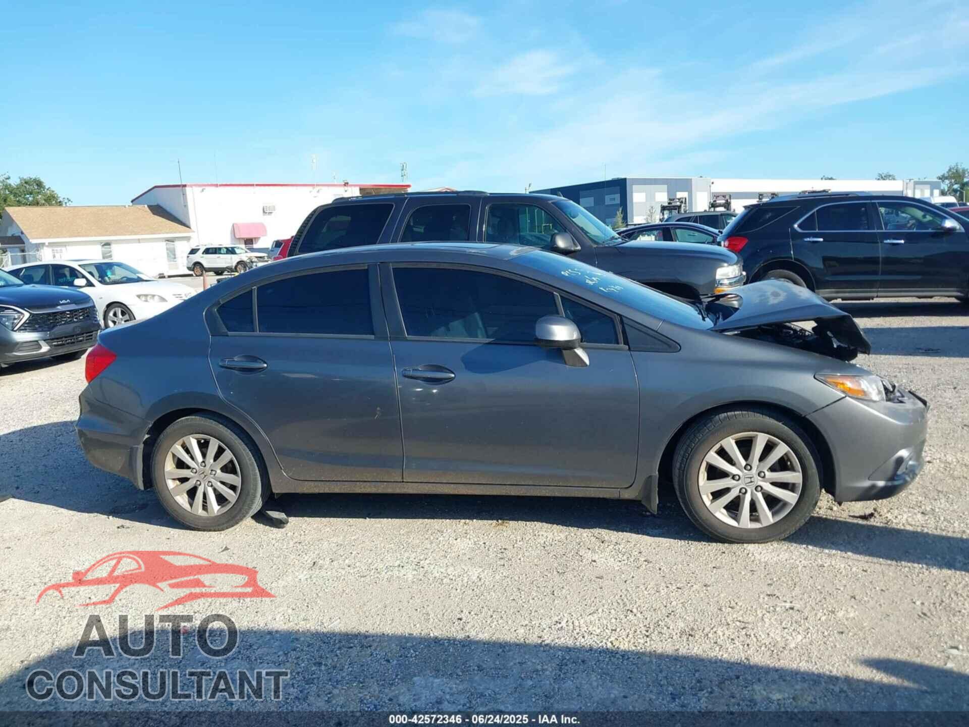 HONDA CIVIC 2012 - 19XFB2F95CE053228