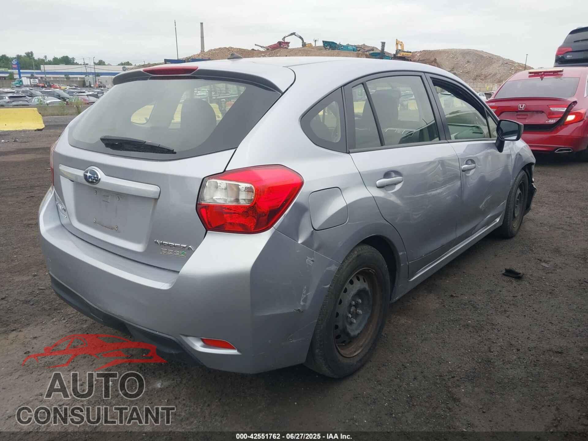 SUBARU IMPREZA 2015 - JF1GPAA69F9200324