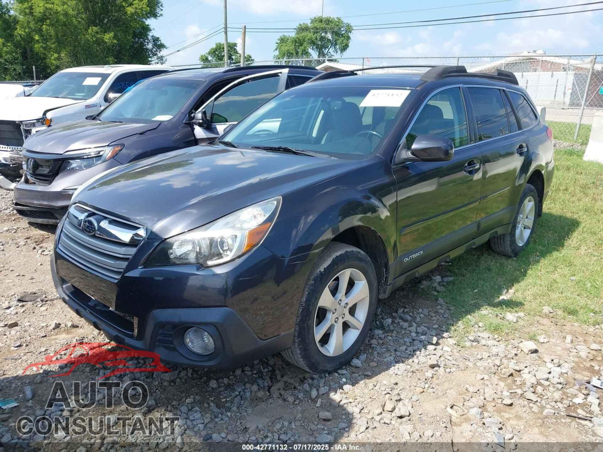 SUBARU OUTBACK 2013 - 4S4BRCGC6D3214135