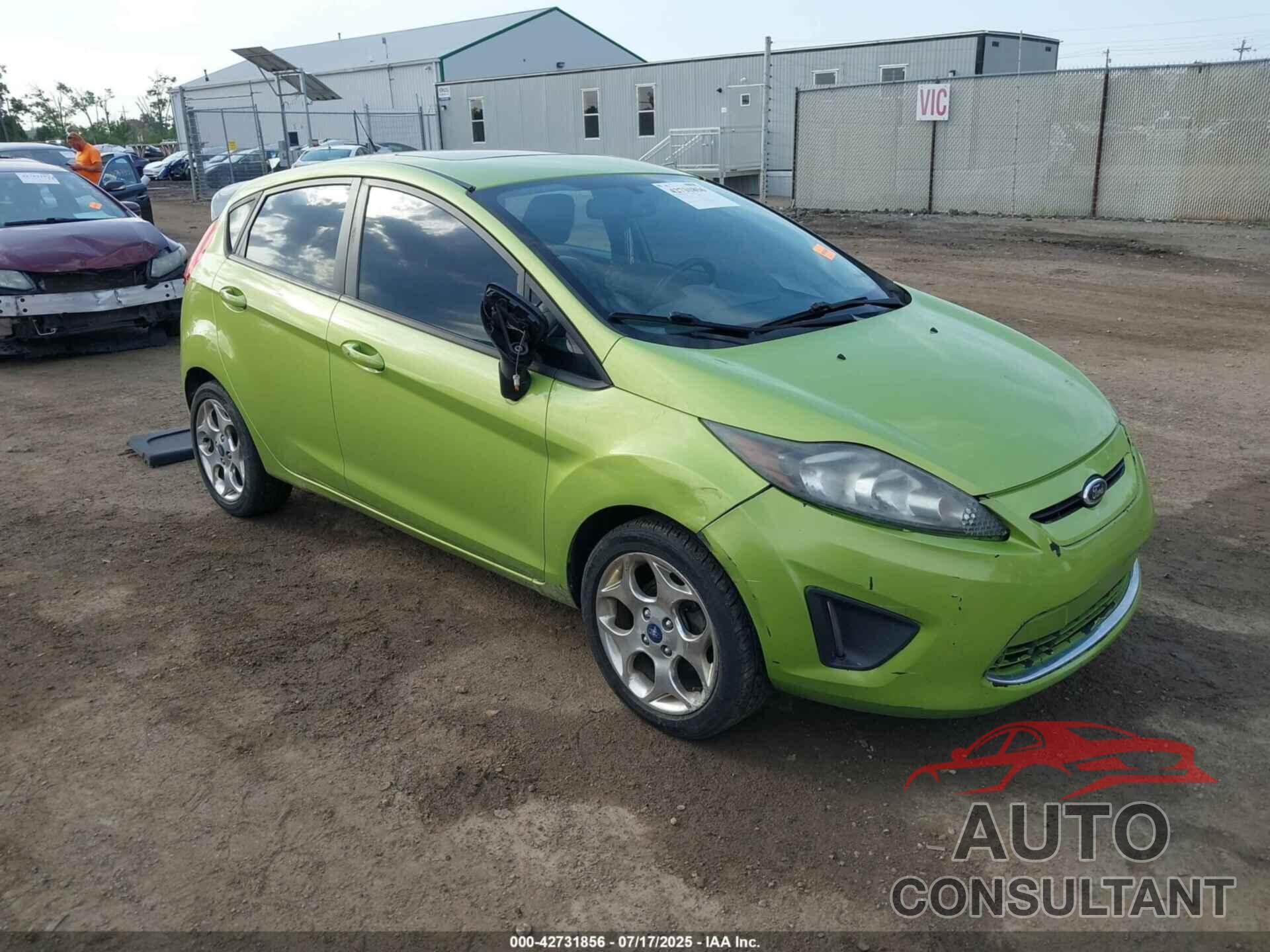 FORD FIESTA 2012 - 3FADP4FJ9CM180574