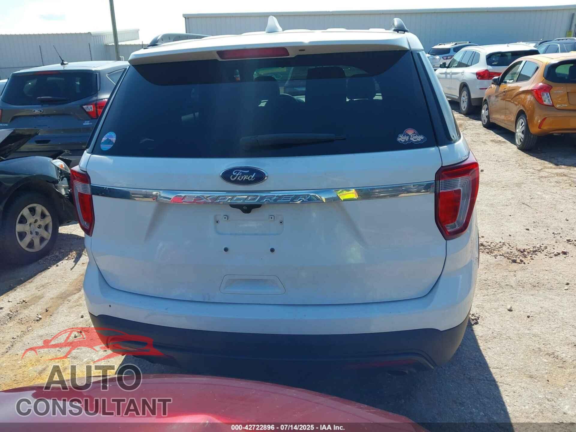 FORD EXPLORER 2017 - 1FM5K7B85HGB55511