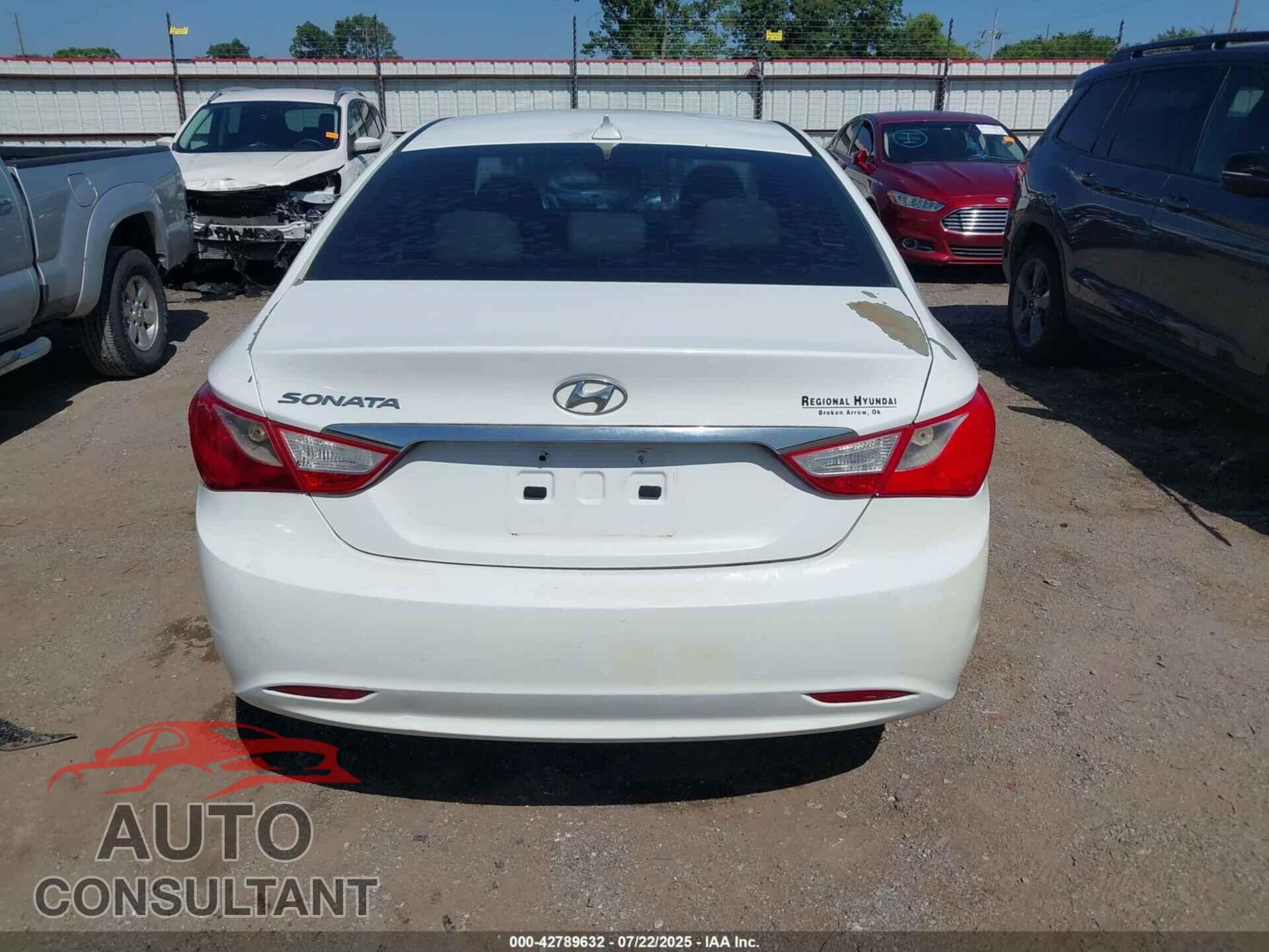 HYUNDAI SONATA 2012 - 5NPEB4AC4CH332997