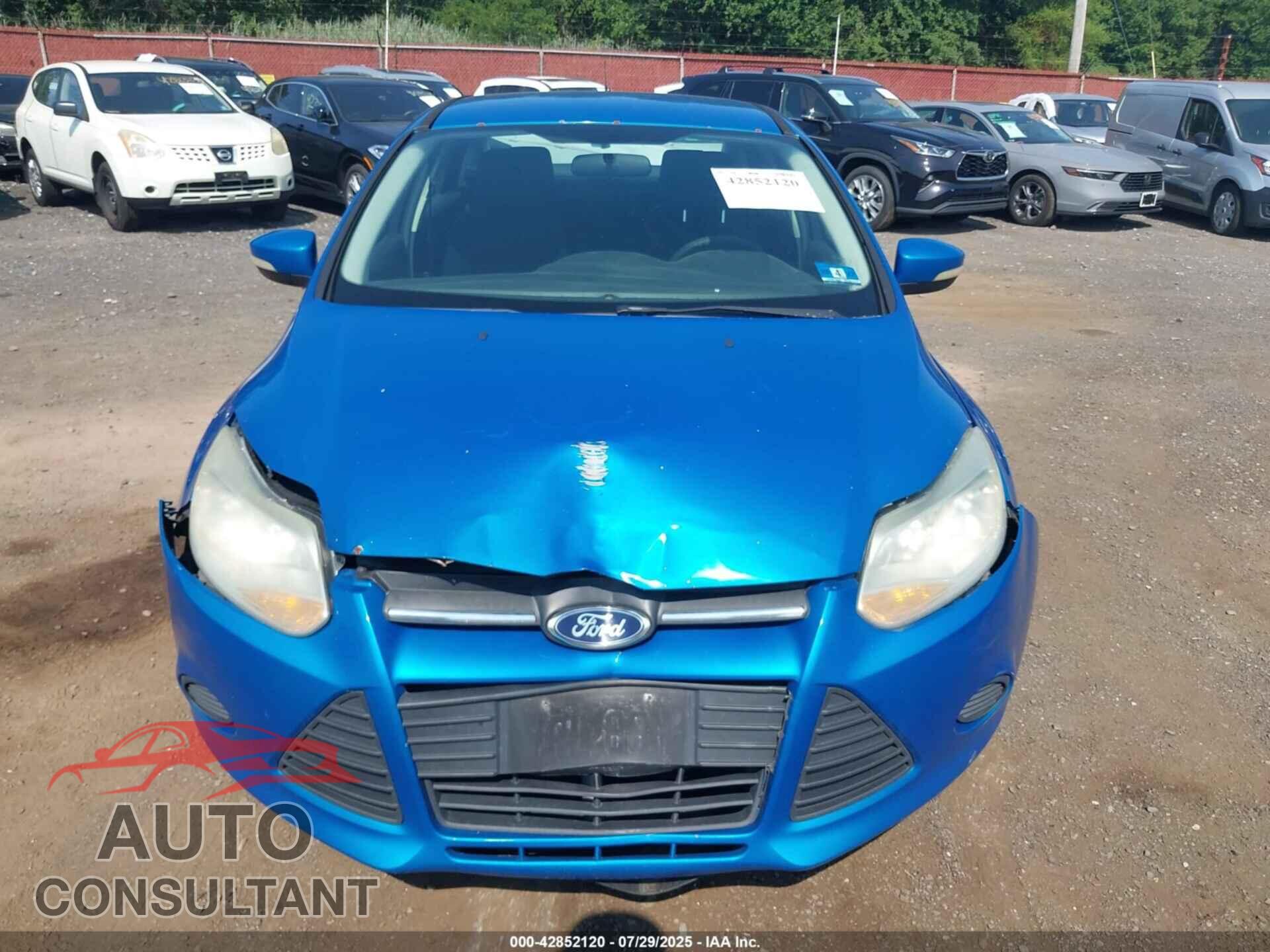 FORD FOCUS 2014 - 1FADP3F25EL274345