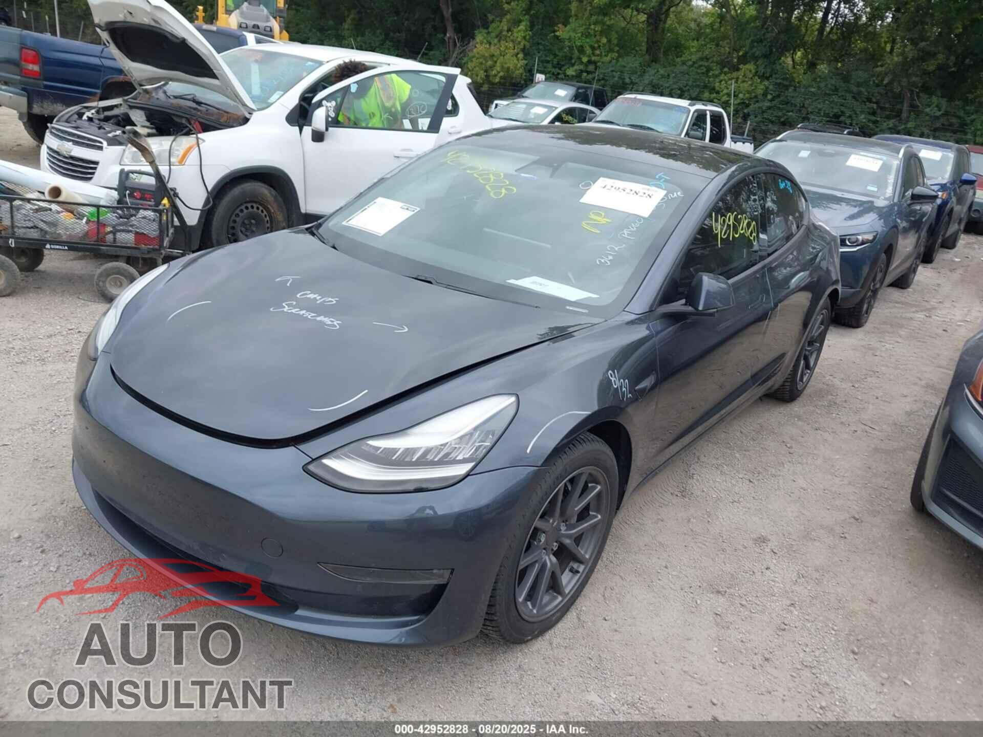 TESLA MODEL 3 2018 - 5YJ3E1EB7JF103885
