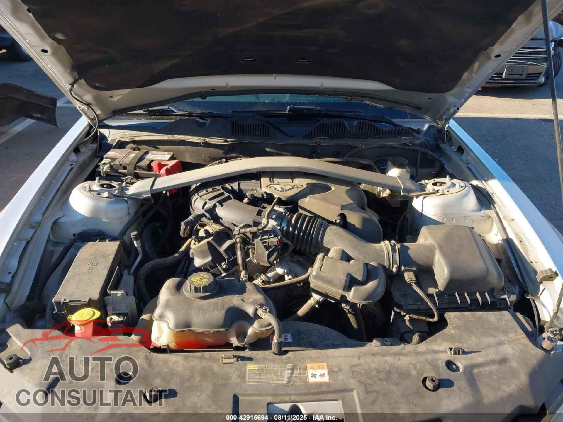 FORD MUSTANG 2012 - 1ZVBP8AM3C5266847