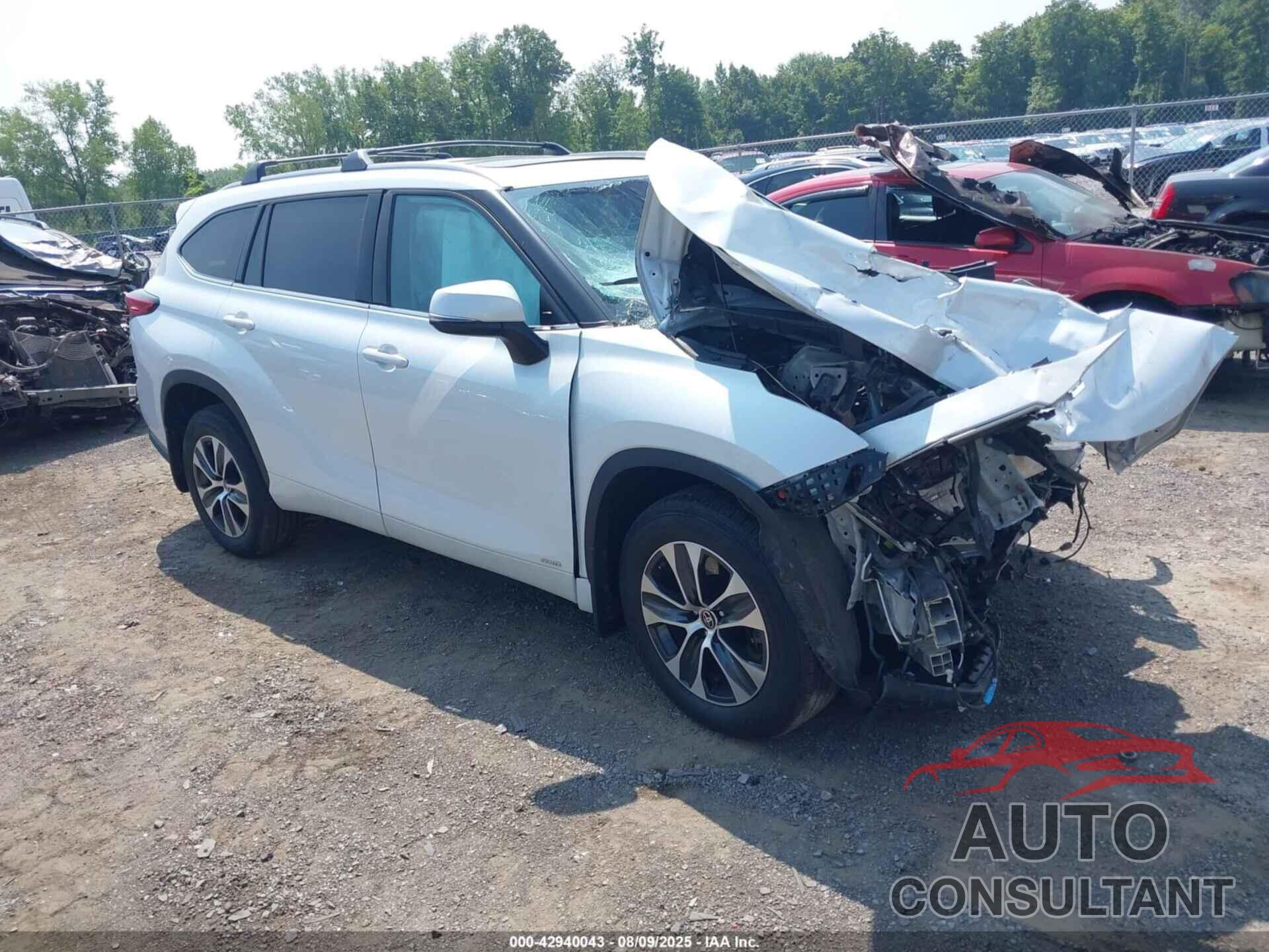 TOYOTA HIGHLANDER 2022 - 5TDHBRCH4NS546890
