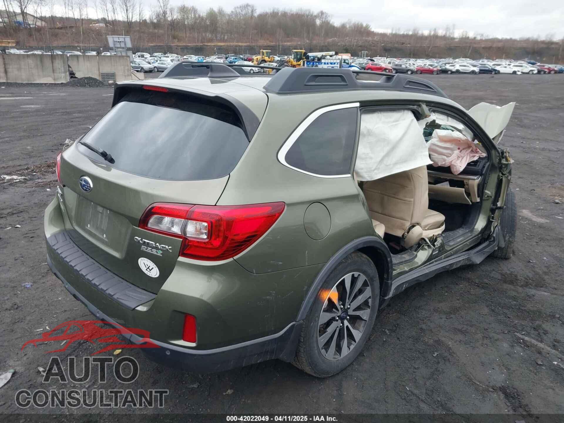 SUBARU OUTBACK 2017 - 4S4BSANC9H3290806