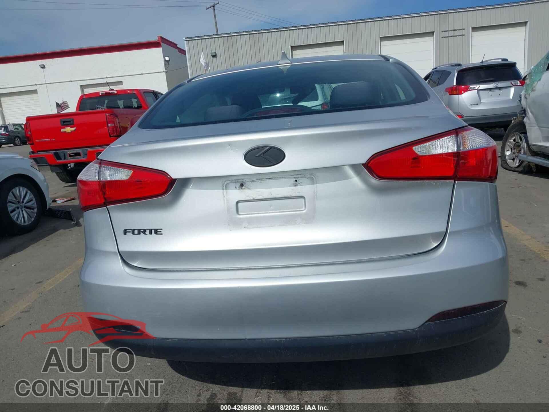 KIA FORTE 2014 - KNAFX4A62E5063303
