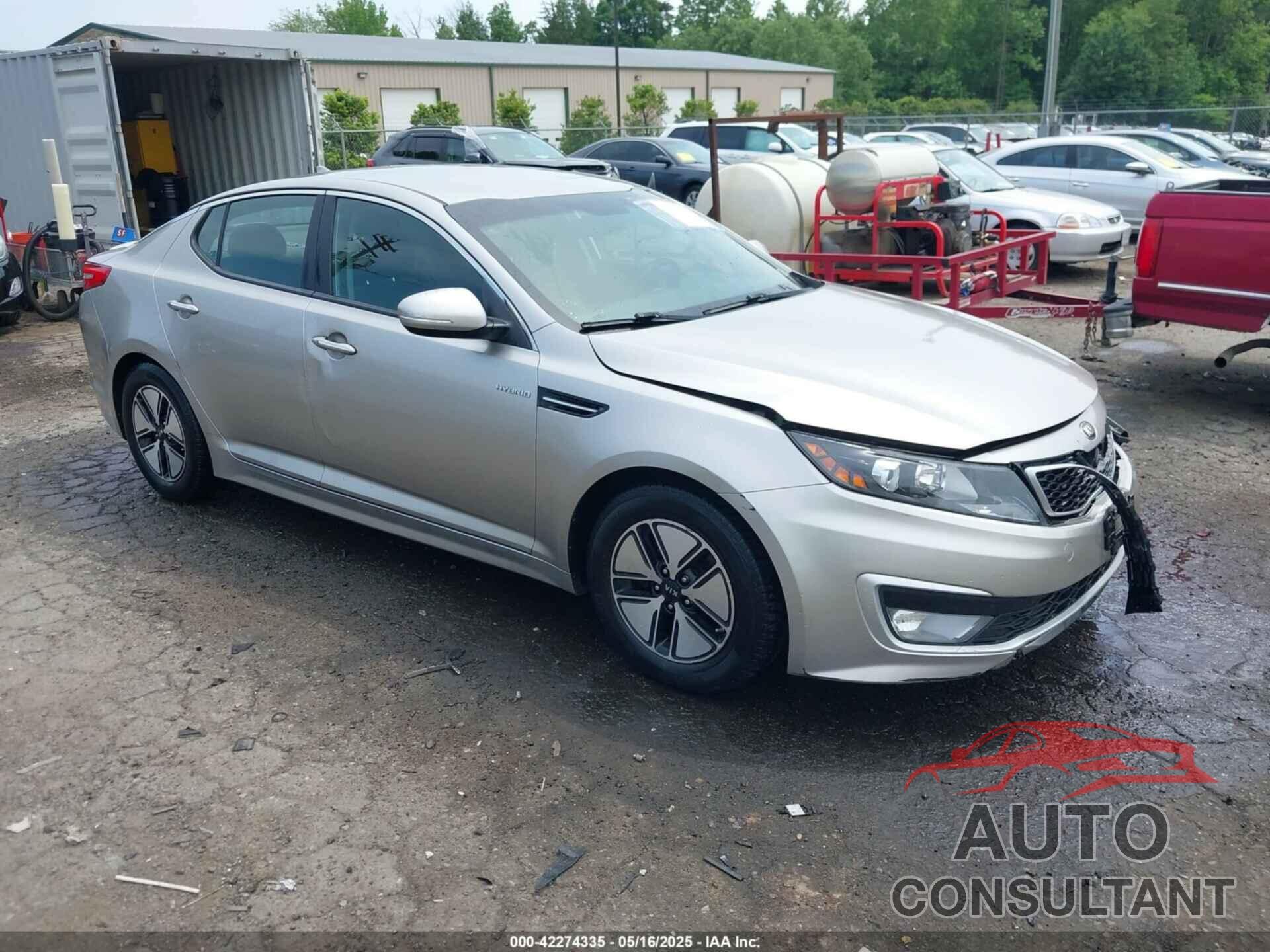KIA OPTIMA HYBRID 2013 - KNAGM4AD7D5054770