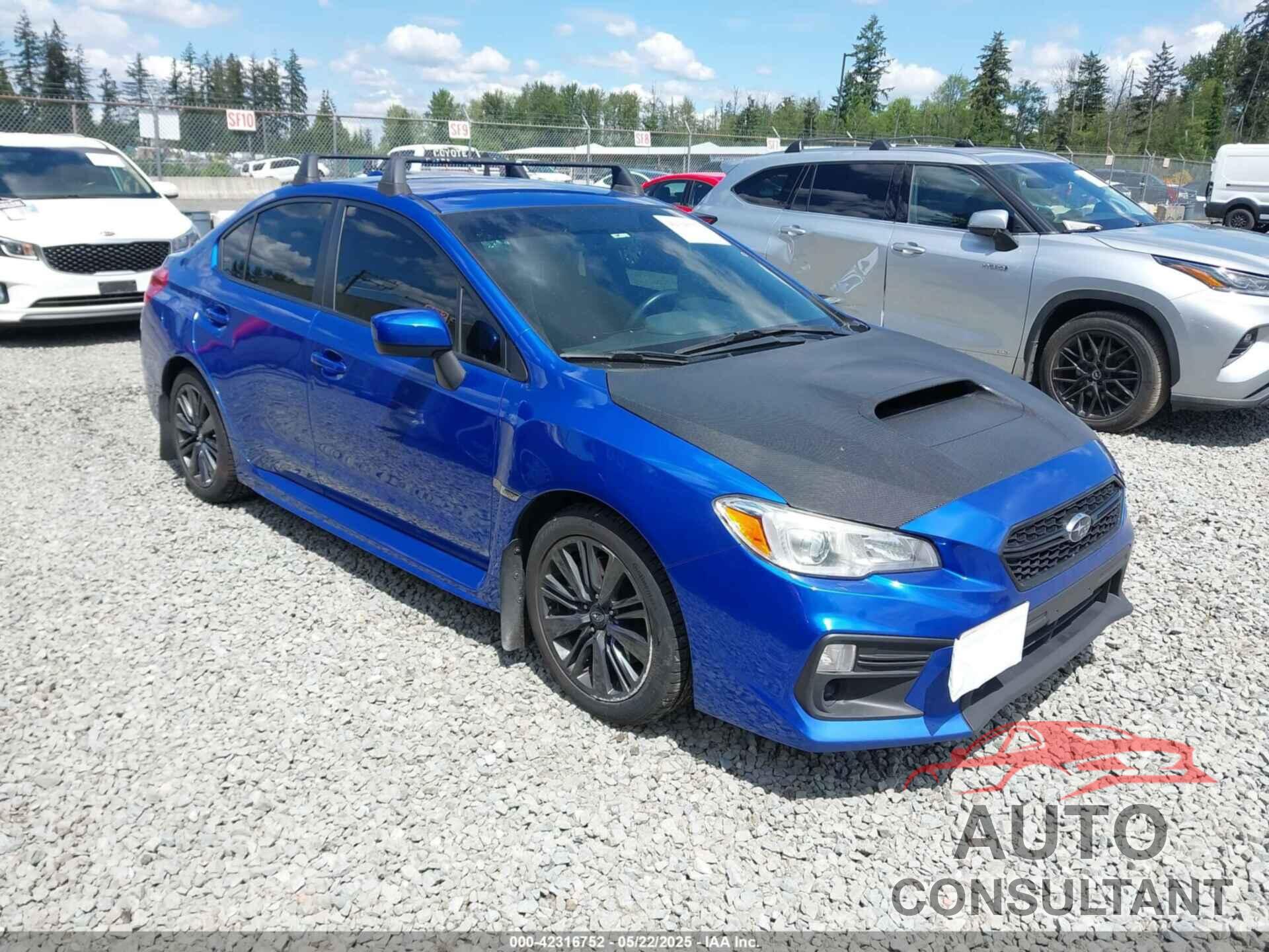 SUBARU WRX 2018 - JF1VA1A63J9802525
