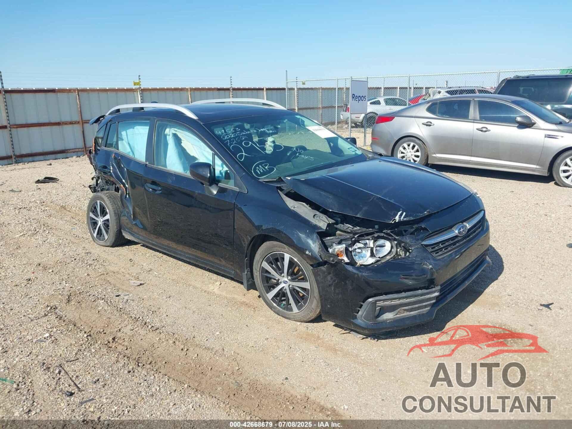 SUBARU IMPREZA 2020 - 4S3GTAD67L3712955