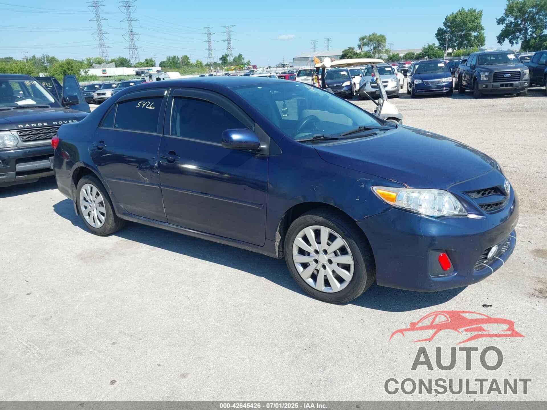TOYOTA COROLLA 2012 - 2T1BU4EE2CC871436