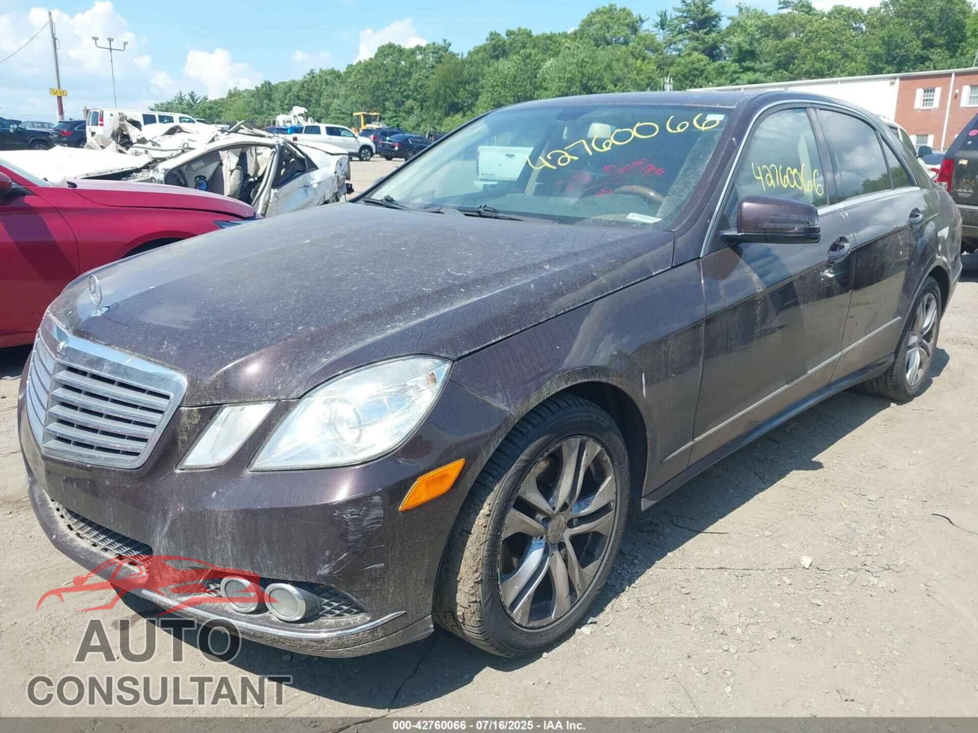 MERCEDES-BENZ E 350 2010 - WDDHF8HB3AA180002