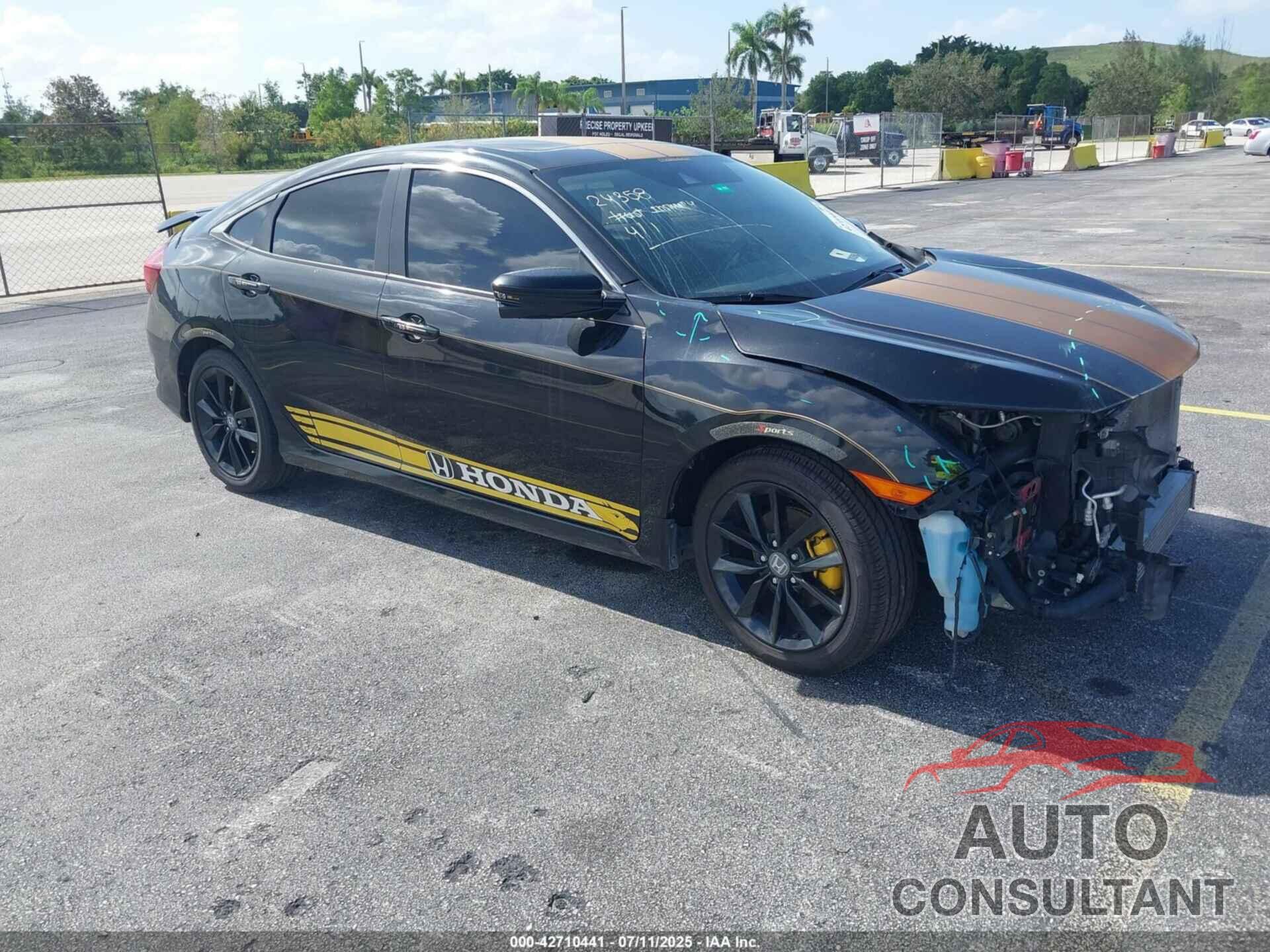 HONDA CIVIC 2021 - 2HGFC1F71MH702777