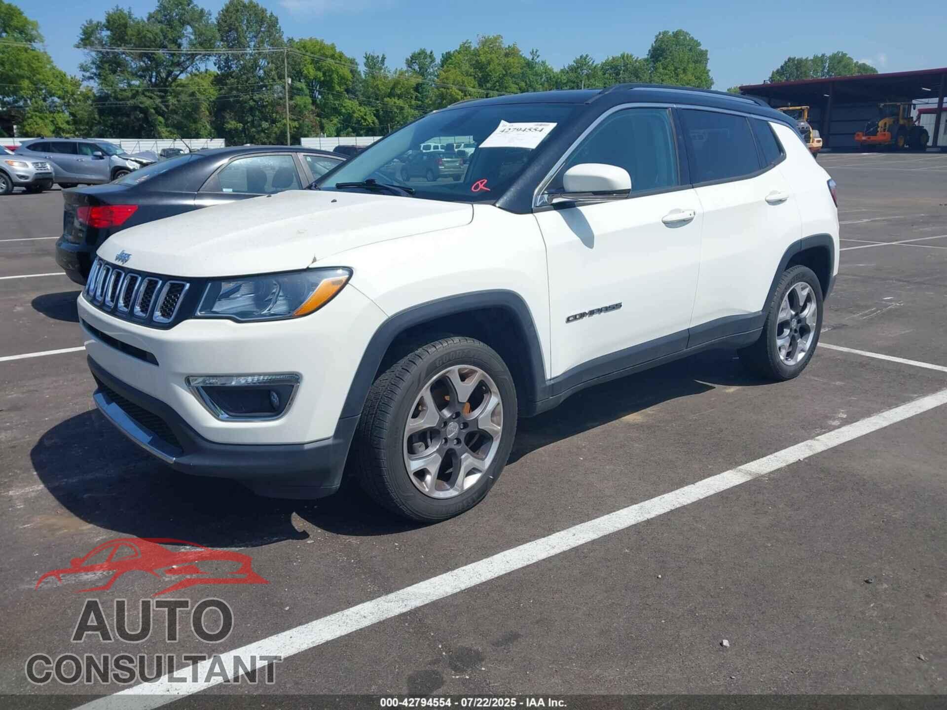 JEEP COMPASS 2019 - 3C4NJDCB8KT840234