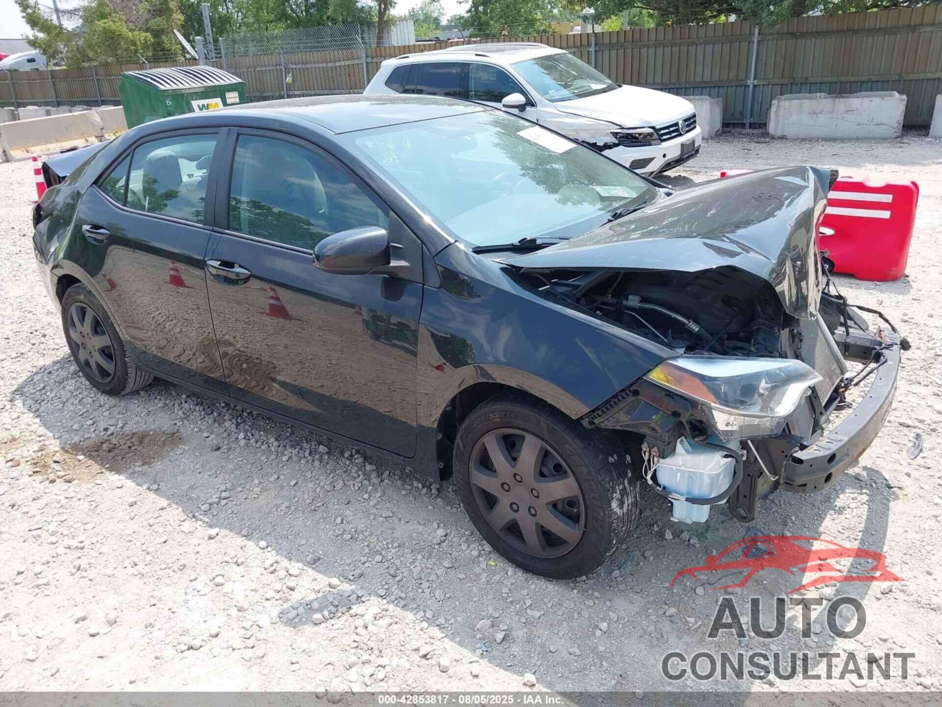 TOYOTA COROLLA 2015 - 2T1BURHE0FC417411