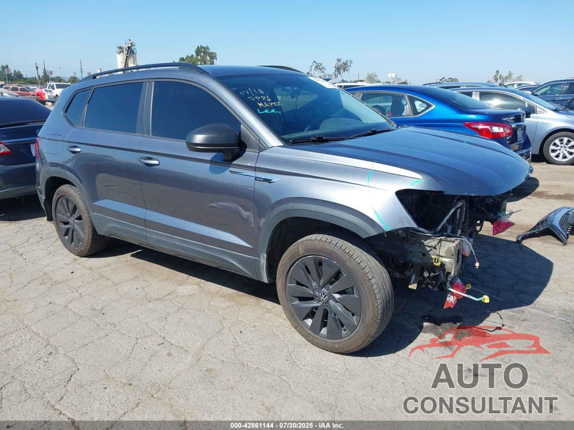 VOLKSWAGEN TAOS 2022 - 3VVCX7B26NM066543