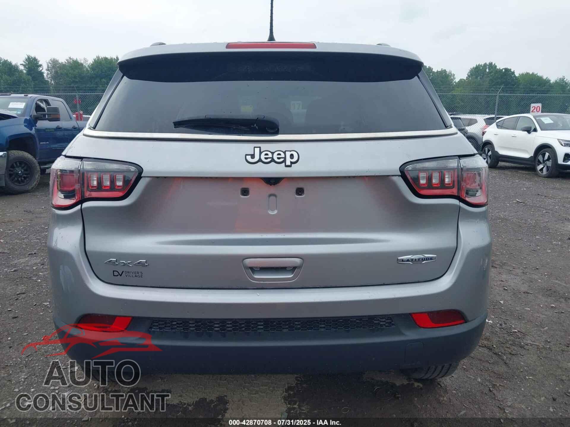 JEEP COMPASS 2019 - 3C4NJDBB8KT656459