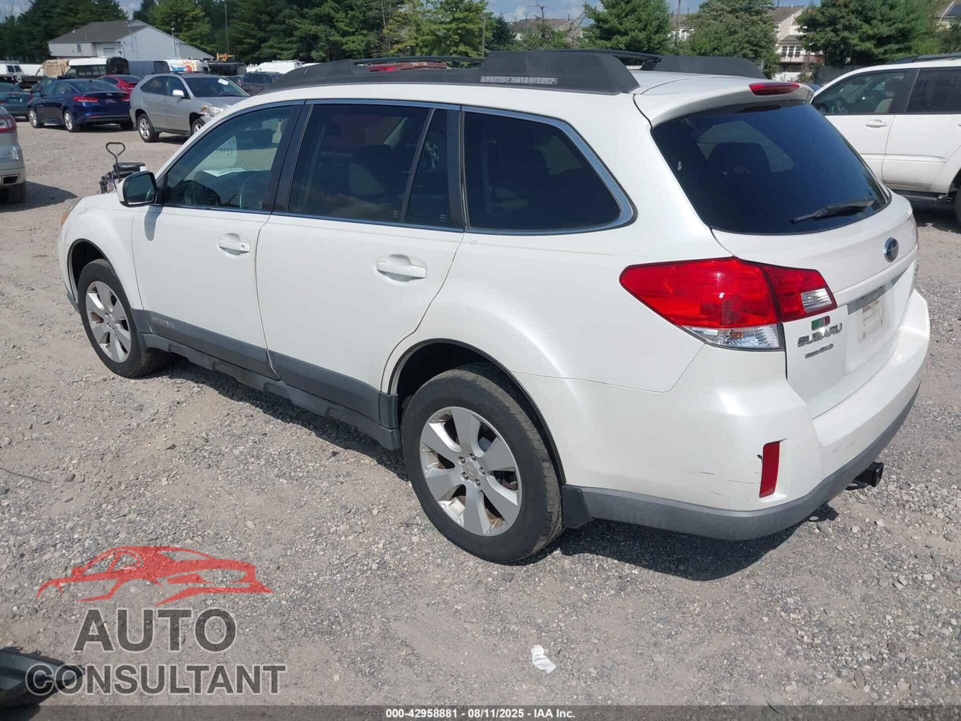 SUBARU OUTBACK 2011 - 4S4BRBCC9B3441350