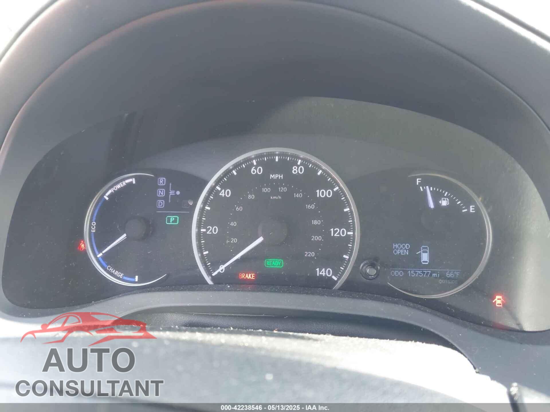 LEXUS CT 2014 - JTHKD5BH1E2175901