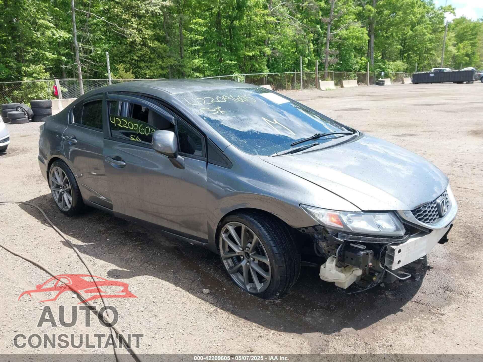 HONDA CIVIC 2013 - 19XFB2F50DE070940
