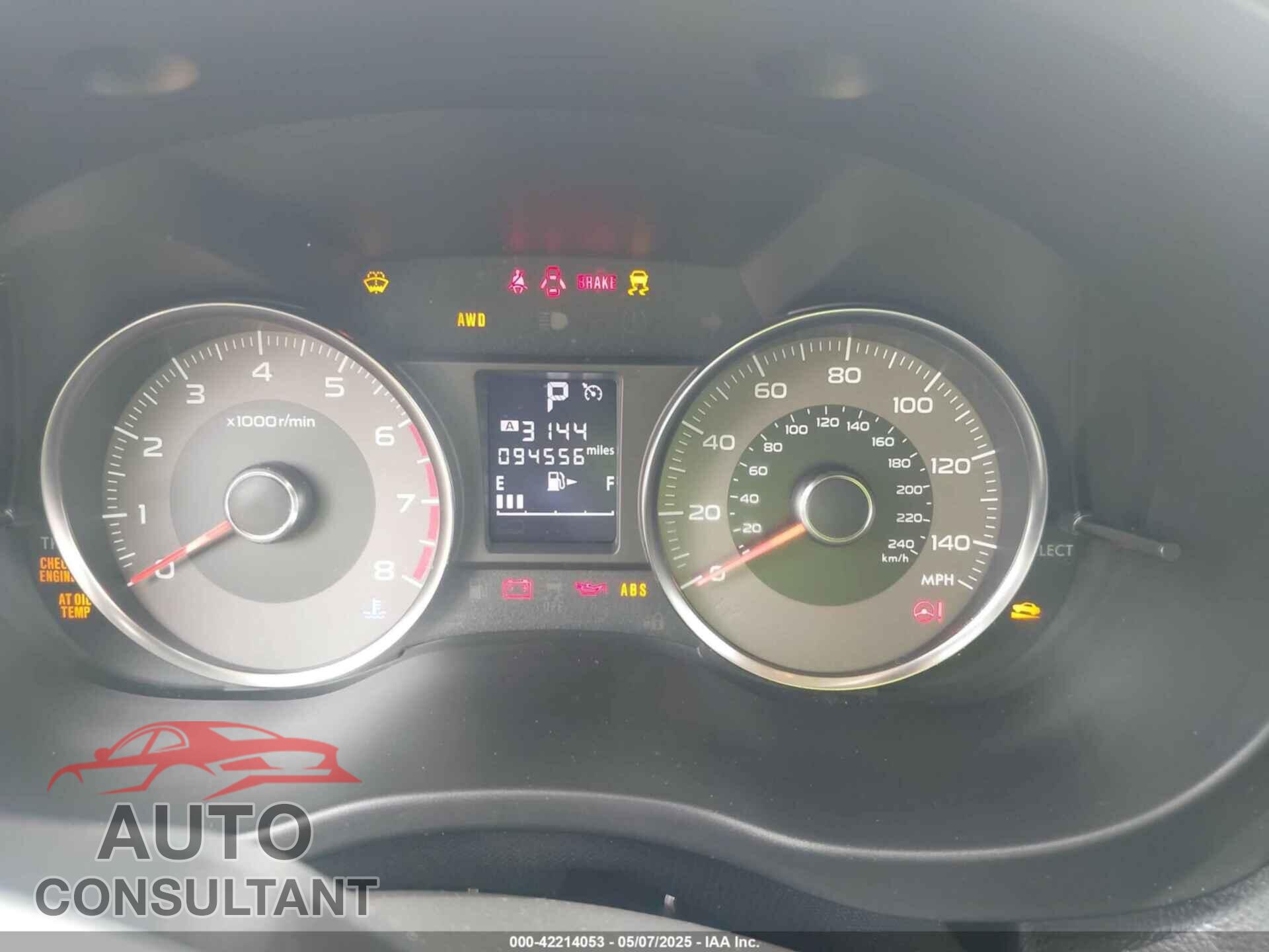 SUBARU FORESTER 2014 - JF2SJAHC8EH417449