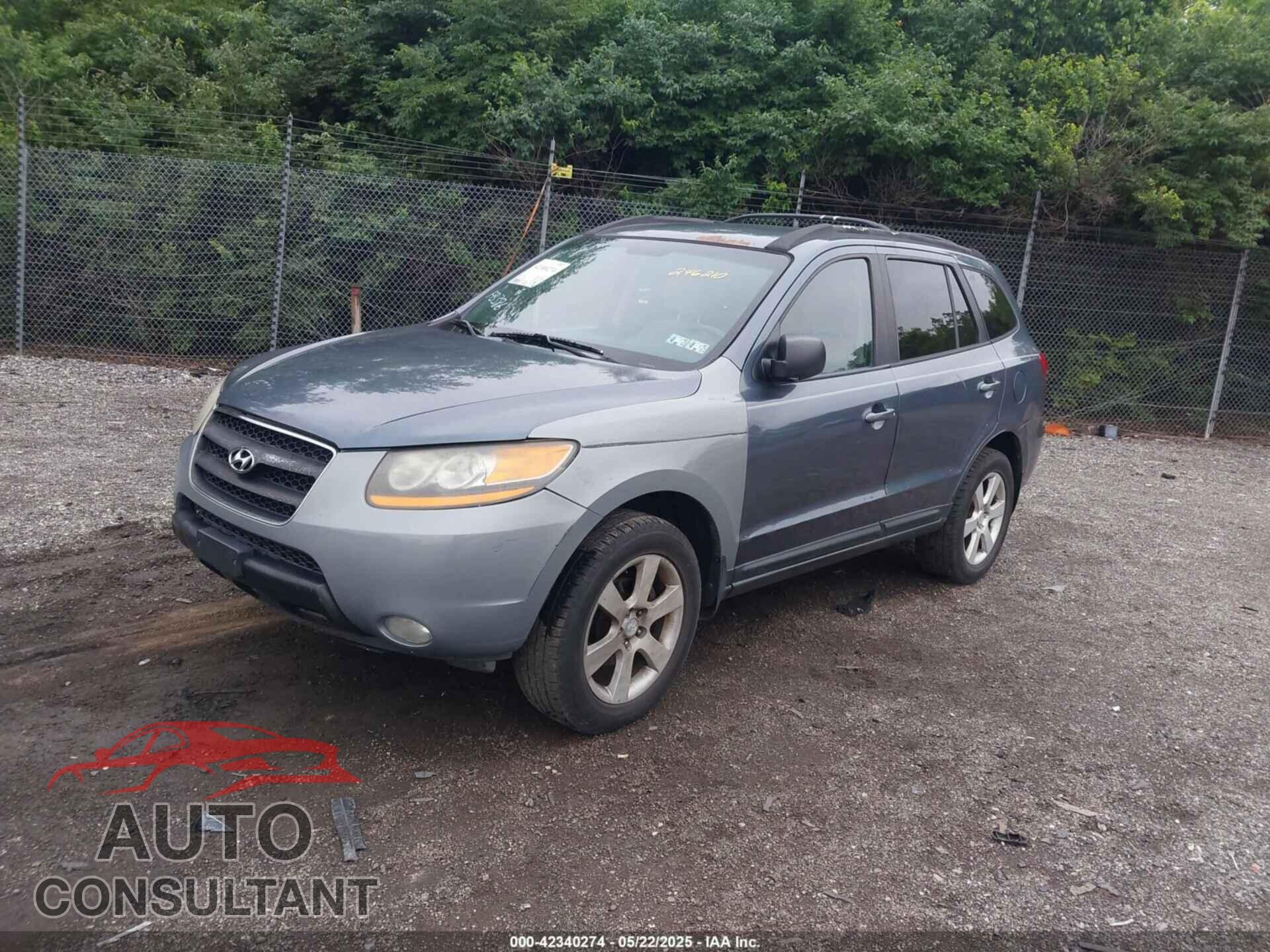 HYUNDAI SANTA FE 2009 - 5NMSG13D39H246210