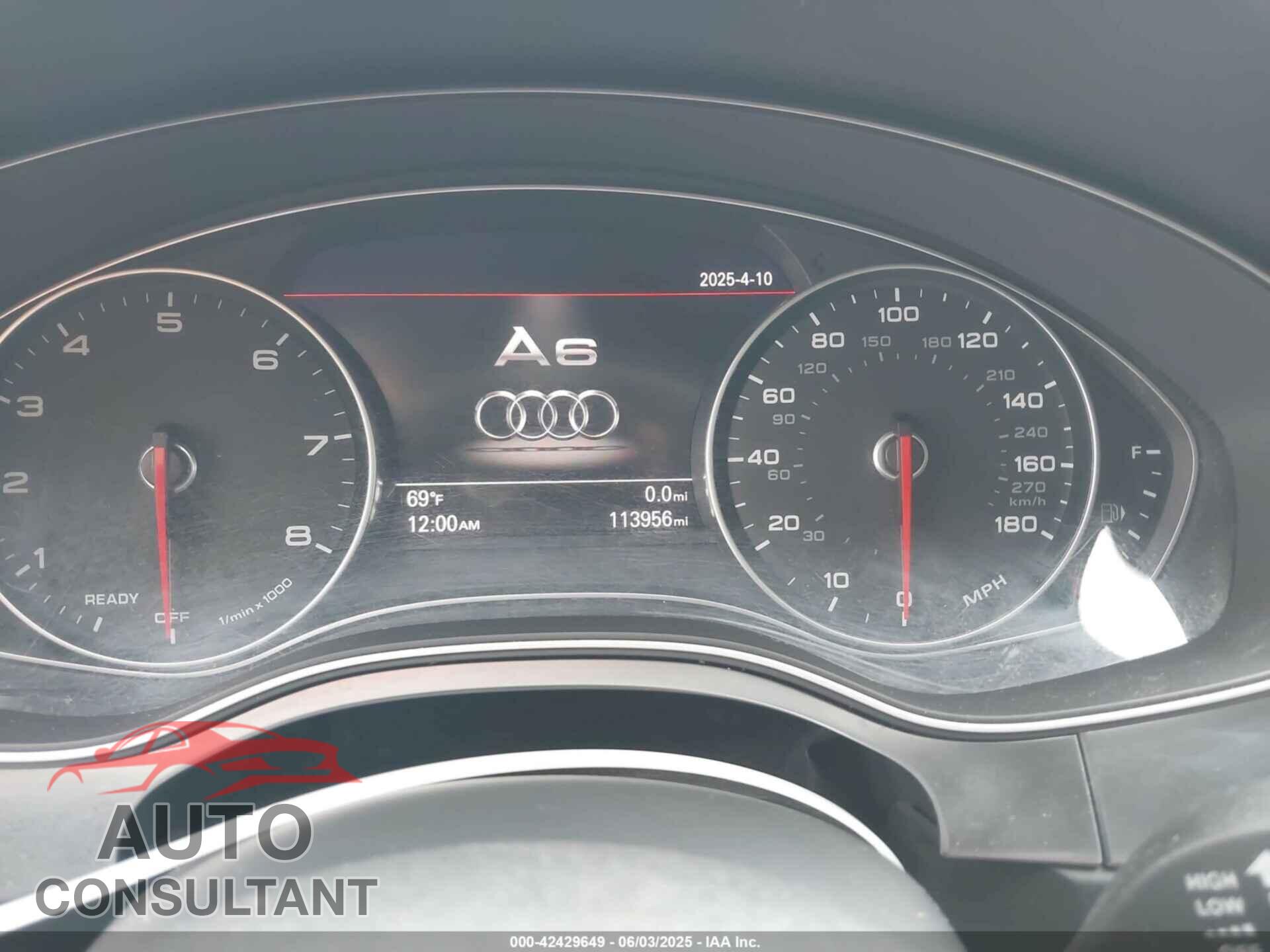 AUDI A6 2016 - WAUGFAFC5GN075579