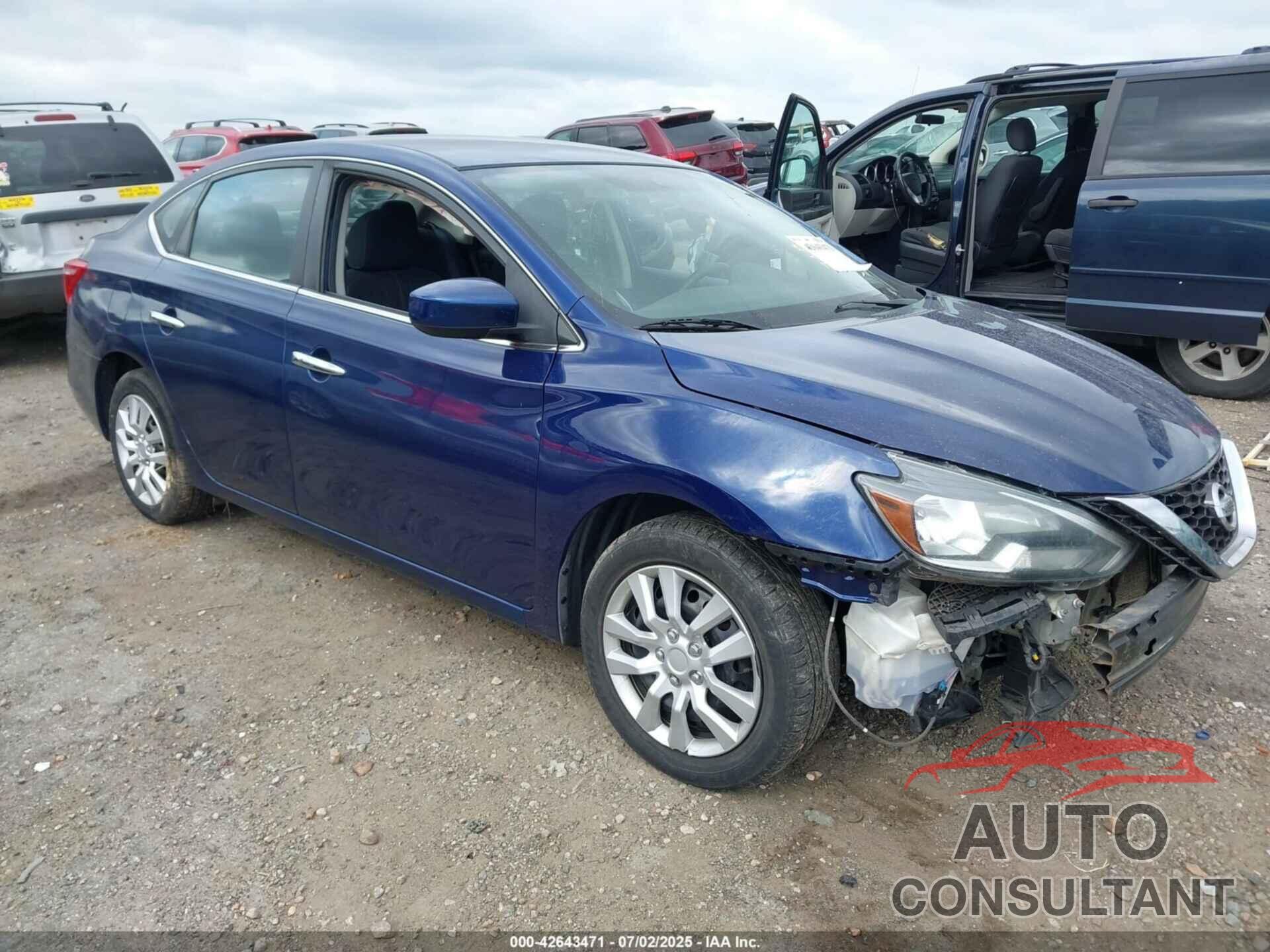 NISSAN SENTRA 2017 - 3N1AB7AP5HY265231