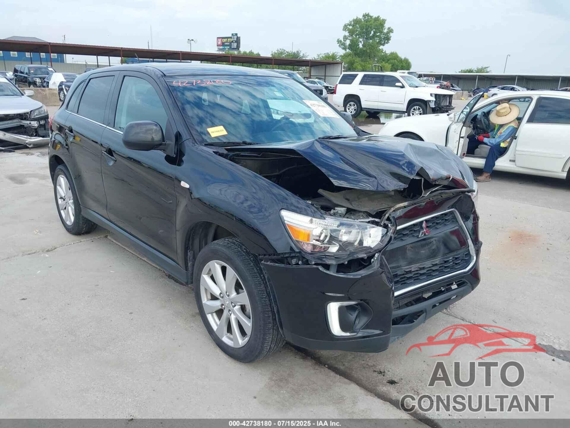 MITSUBISHI OUTLANDER SPORT 2015 - 4A4AP4AU2FE047124