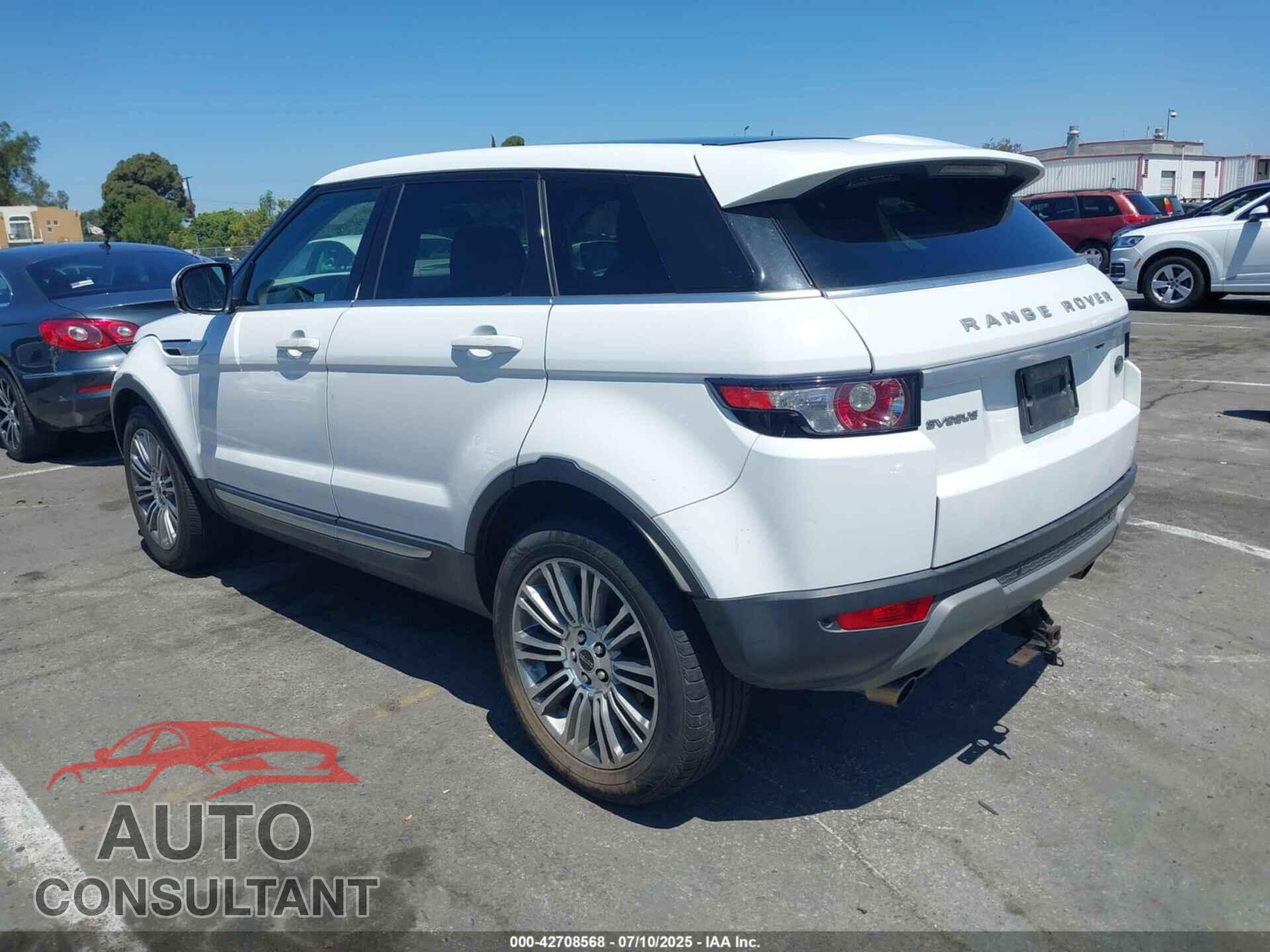 LAND ROVER RANGE ROVER EVOQUE 2012 - SALVV2BG5CH637557
