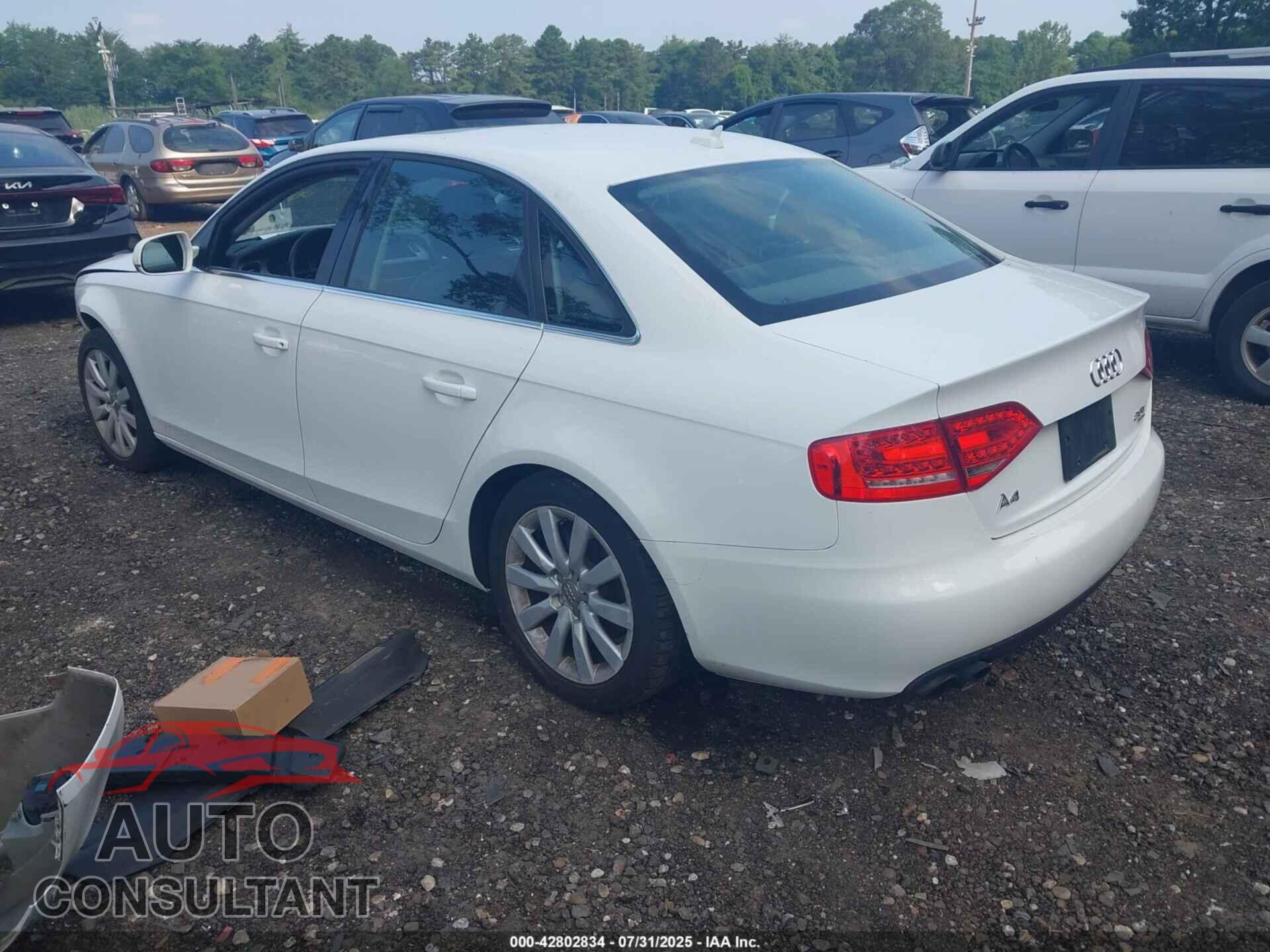 AUDI A4 2012 - WAUBFAFL9CN004437