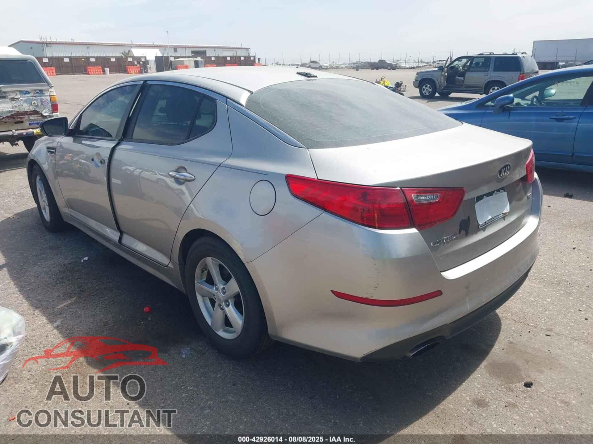 KIA OPTIMA 2015 - KNAGM4A78F5571122