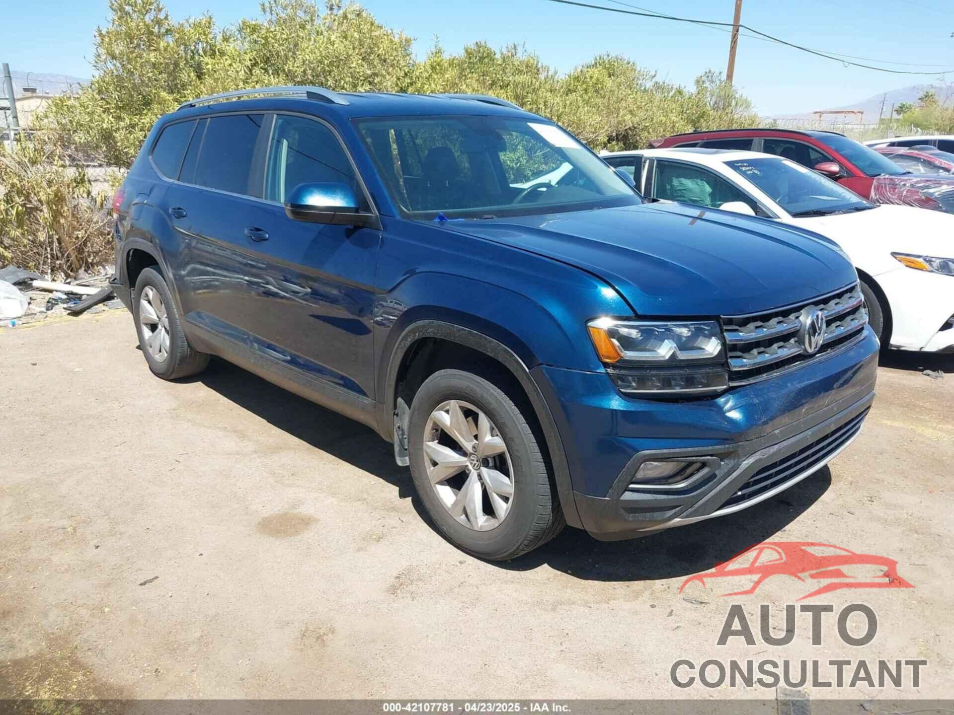VOLKSWAGEN ATLAS 2018 - 1V2CR2CA8JC576145