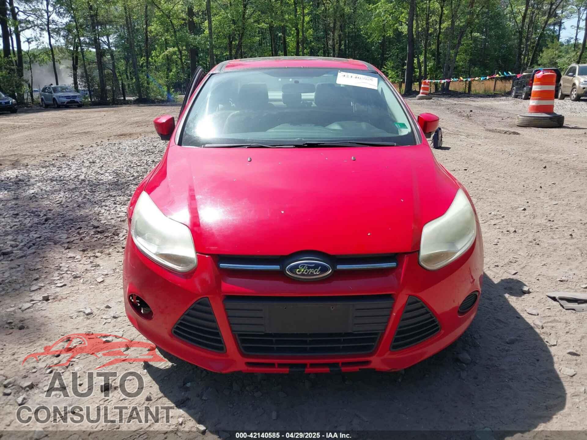 FORD FOCUS 2014 - 1FADP3F20EL360453