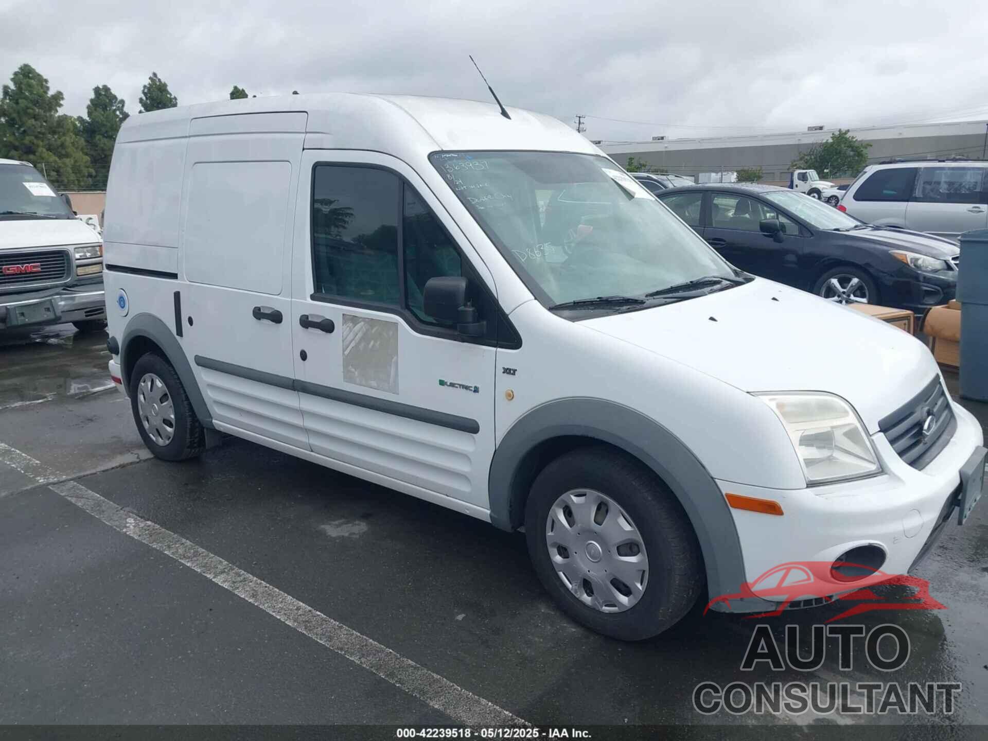 FORD TRANSIT CONNECT CARGO (REAR WINDOWS) XLT 2012 - 537LS7D48CT080157