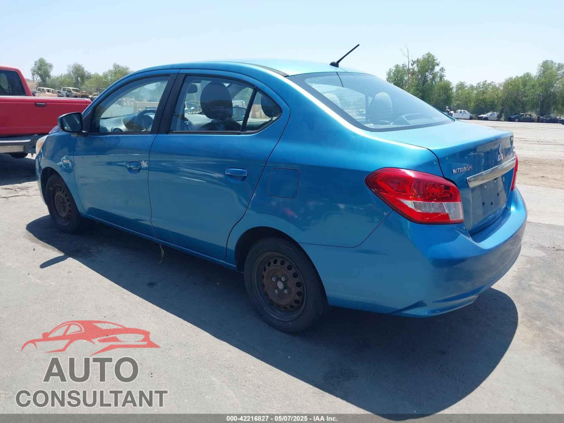 MITSUBISHI MIRAGE G4 2017 - ML32F3FJ2HHF10412