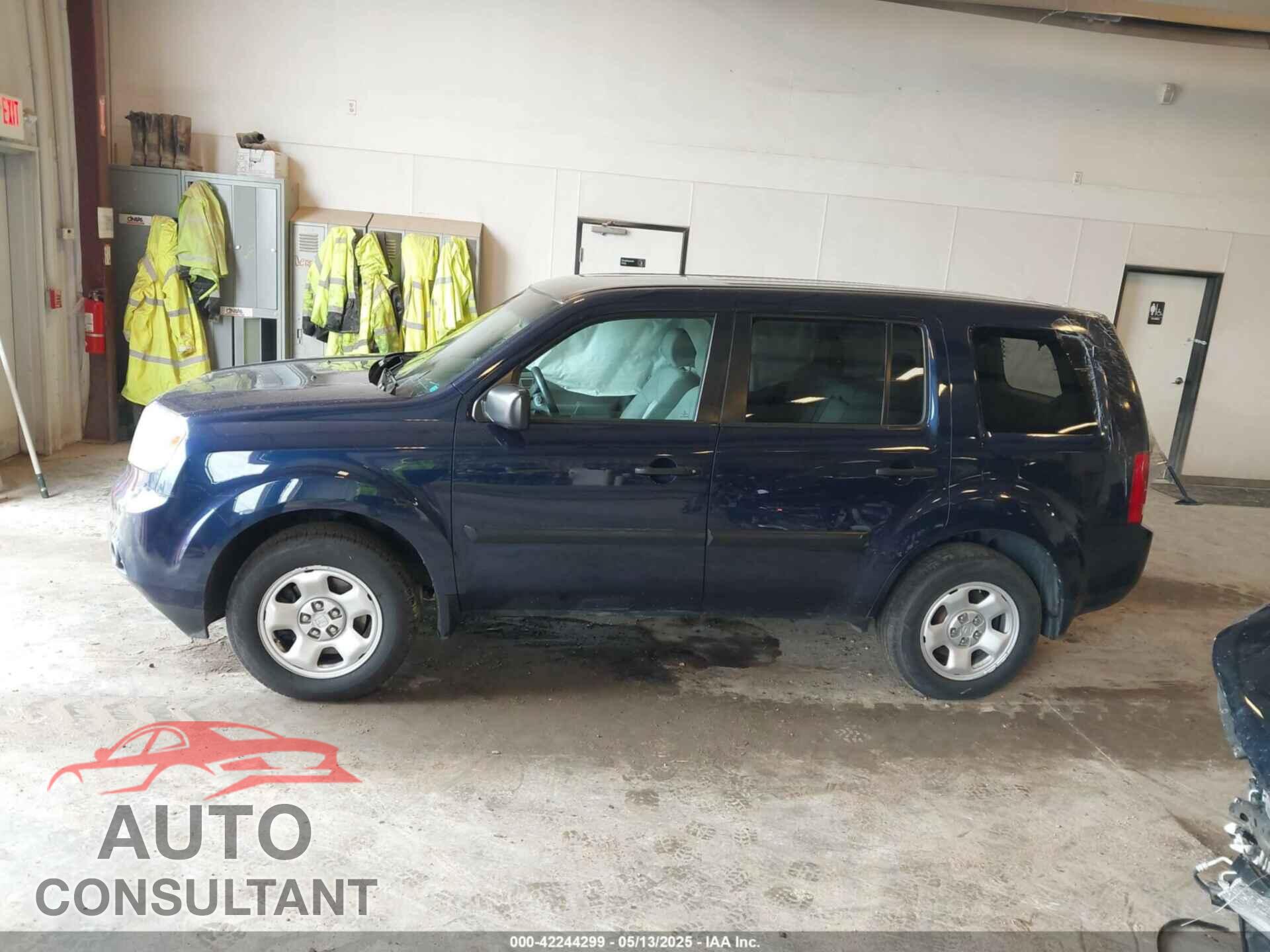 HONDA PILOT 2013 - 5FNYF3H23DB039682