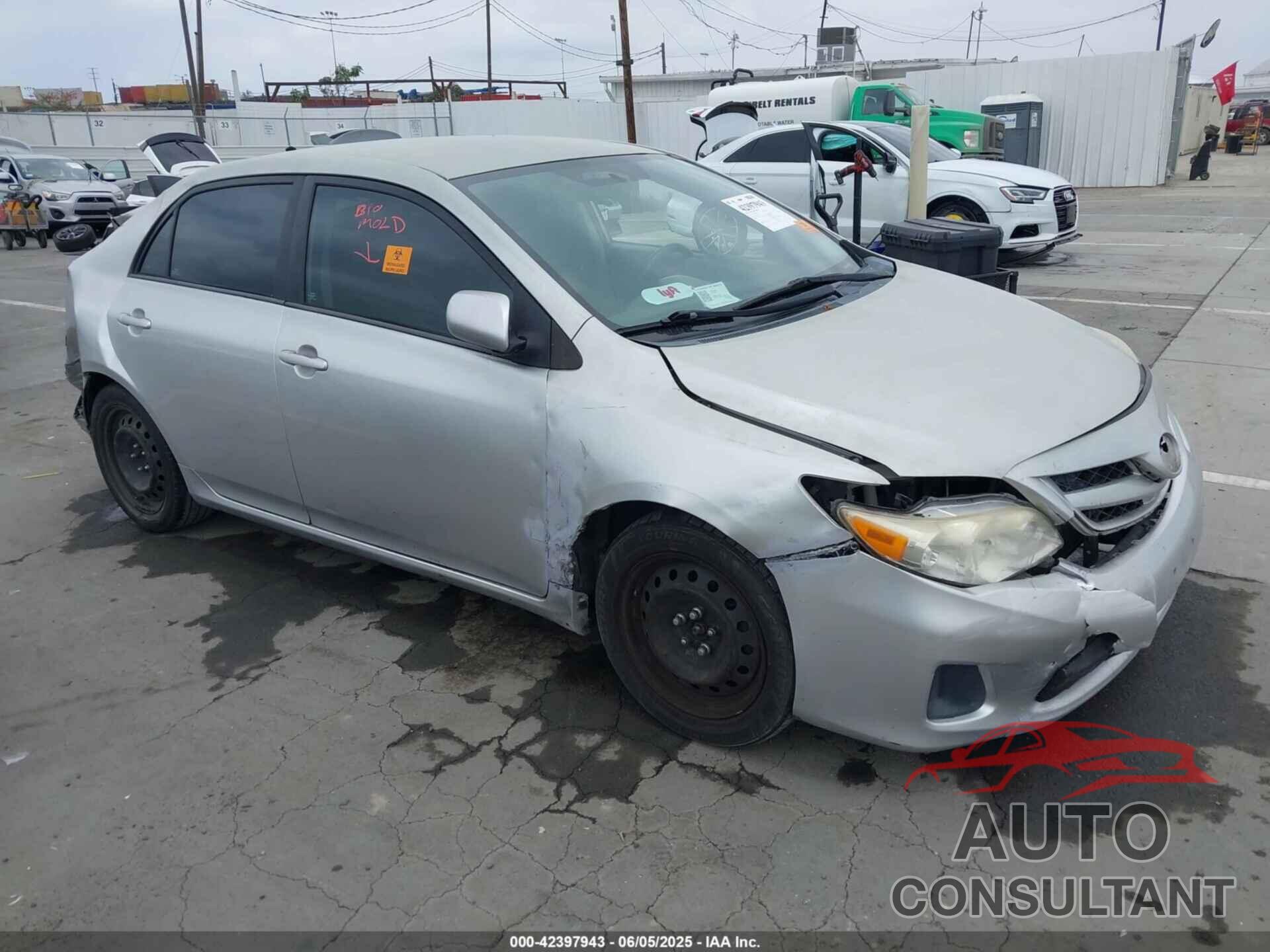 TOYOTA COROLLA 2012 - 2T1BU4EE1CC797037