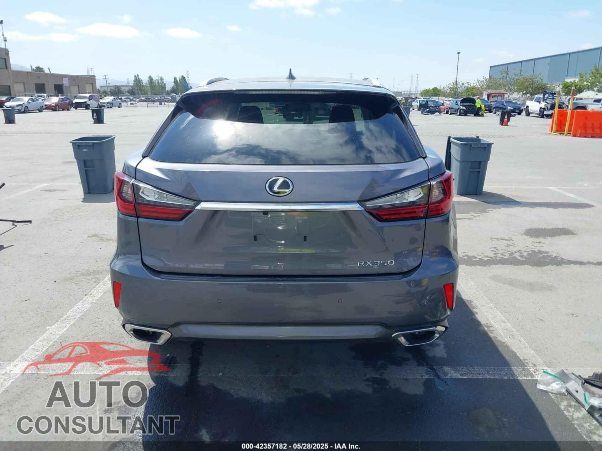 LEXUS RX 350 2017 - 2T2ZZMCA7HC035348